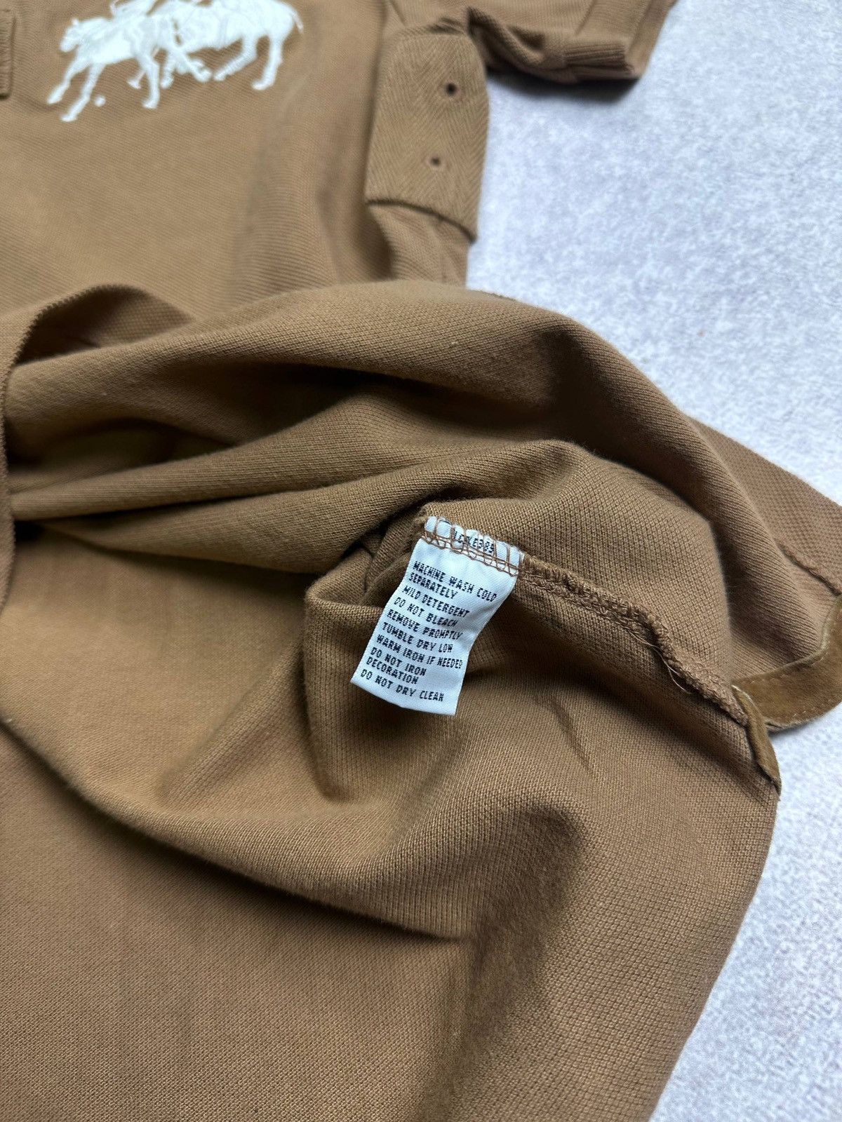 Polo Ralph Lauren Vintage Polo Ralph Lauren Brown Y2K Chief Keef Style Shirt S Size US S / EU 44-46 / 1 - 5 Thumbnail