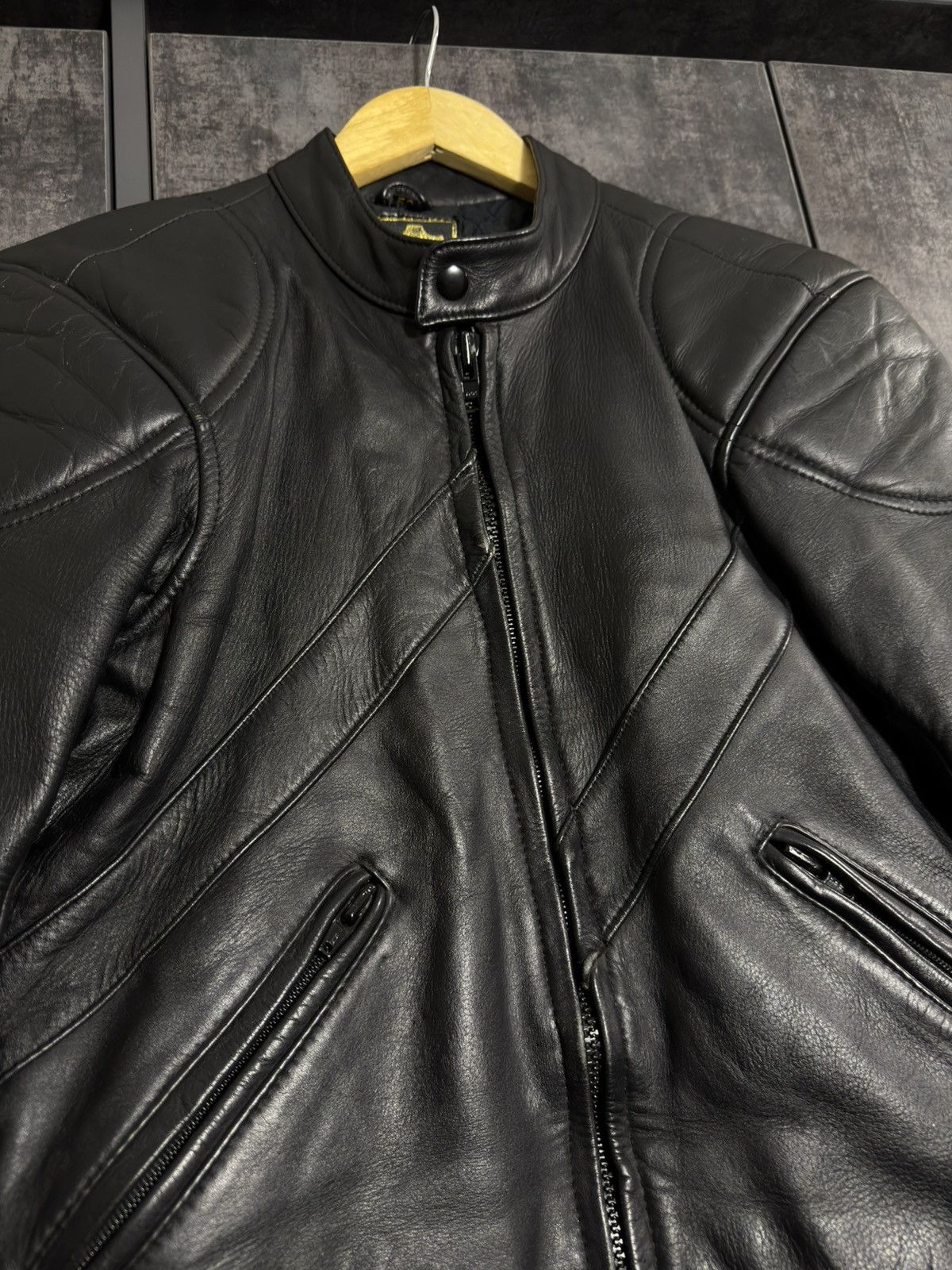 Genuine Leather Vintage Leather Cropped Moto Biker Jacket Avantgarde Opium Size US M / EU 48-50 / 2 - 13 Thumbnail