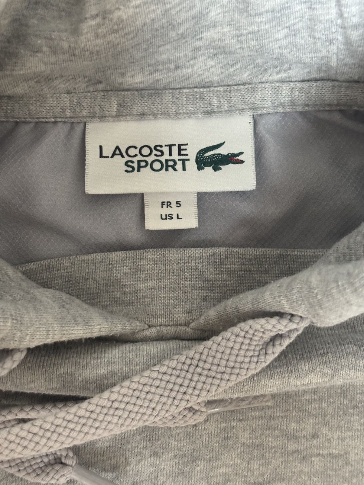 Lacoste Grey Lacoste hoodie size S Size US S / EU 44-46 / 1 - 6 Thumbnail