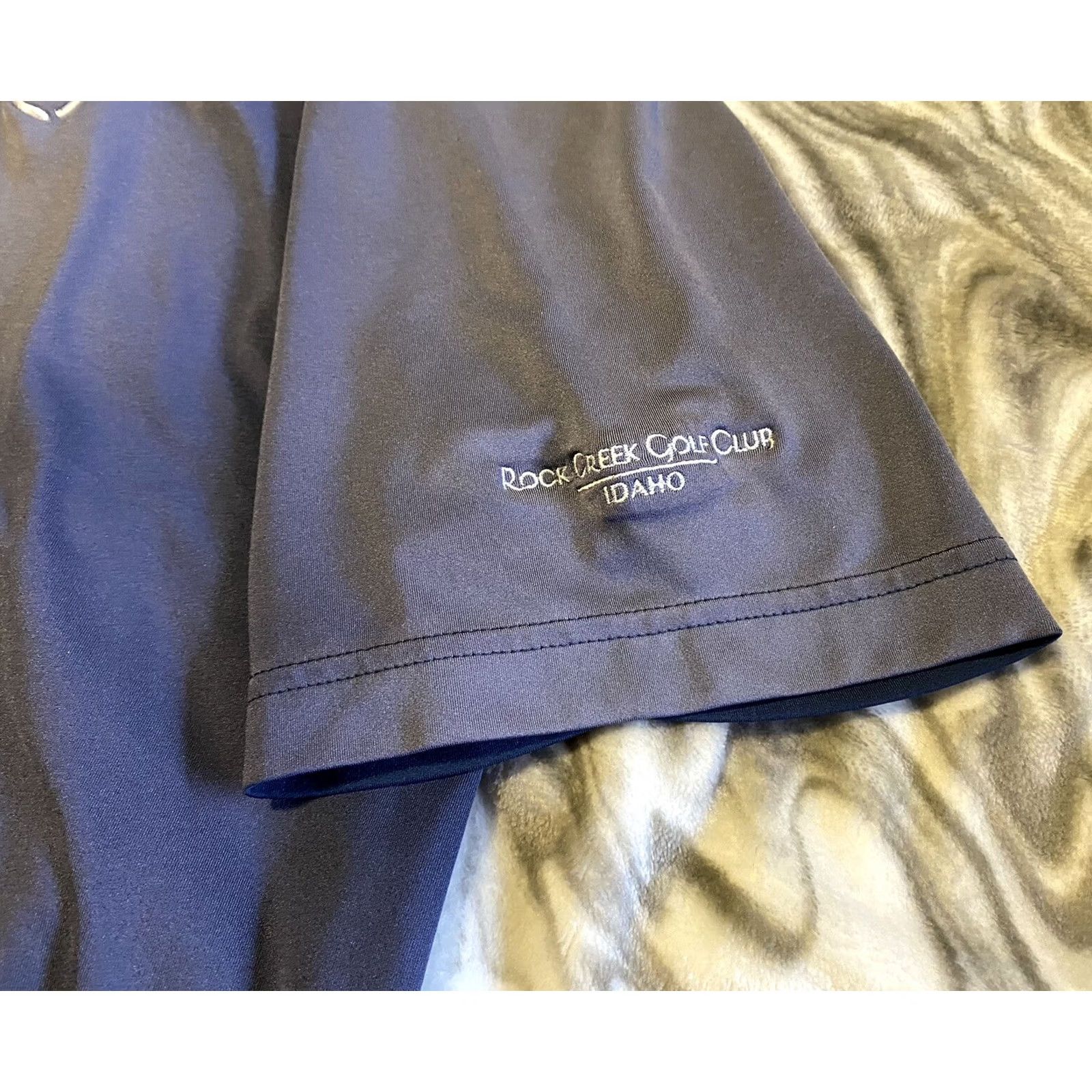 Peter Millar Peter Millar Polo Shirt Men’s L Blue Two-Toned Summer Comfort Golf Rock Creek ID Size US L / EU 52-54 / 3 - 3 Thumbnail