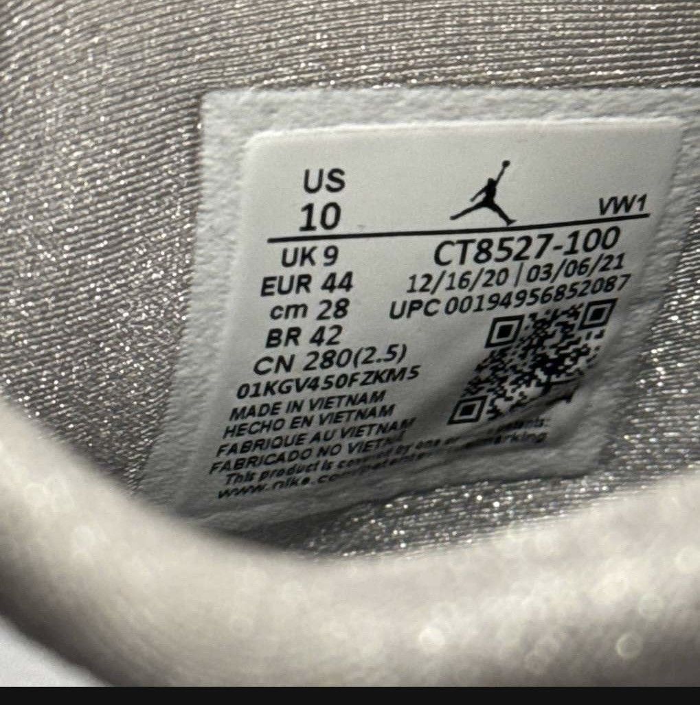 Jordan Brand Jordan 4 White Oreo Size US 10 / EU 43 - 5 Thumbnail