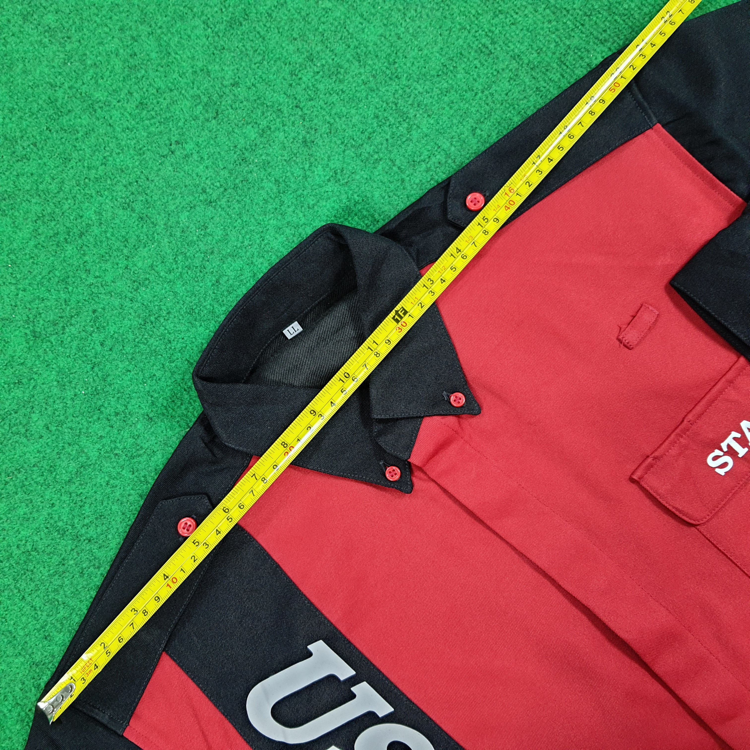 Vintage Vintage USA Motorsports Car Service Station Staff Uniform Size US L / EU 52-54 / 3 - 8 Thumbnail