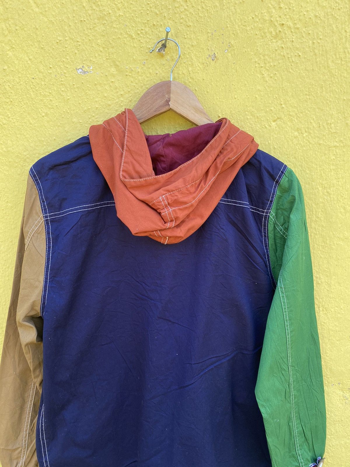Japanese Brand Japanese brand X oval dice multicolor button jacket hoodie Size US L / EU 52-54 / 3 - 15 Thumbnail