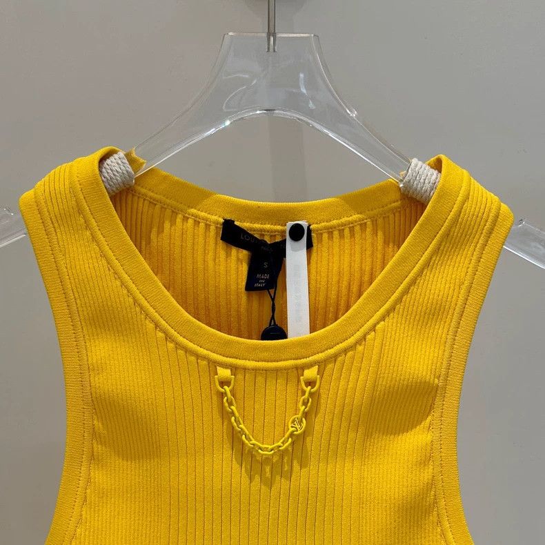 Louis Vuitton Louis Vuitton SS23 Solid knit sleeveless camisole vest Size S / US 4 / IT 40 - 3 Thumbnail
