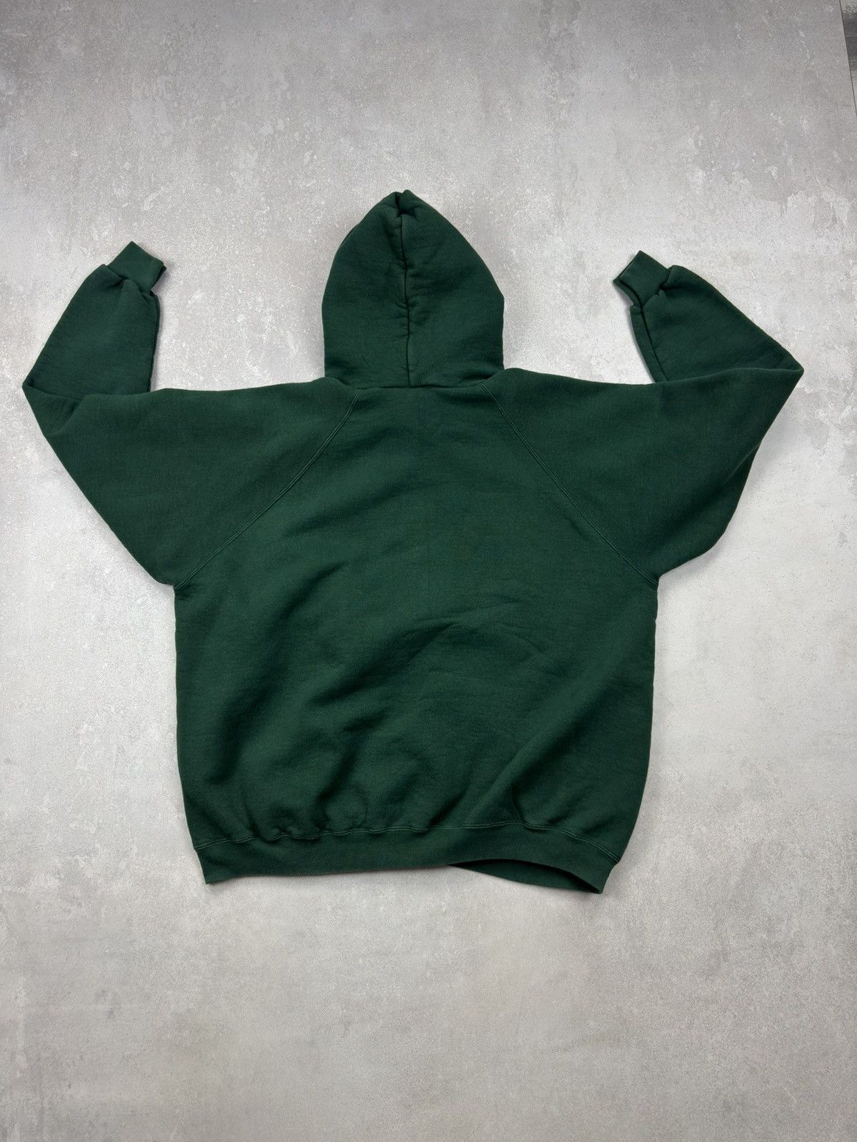 Adidas Vintage Adidas 90s Made In USA Boxy Fit Green Hoodie Y2k Size US XXL / EU 58 / 5 - 12 Thumbnail