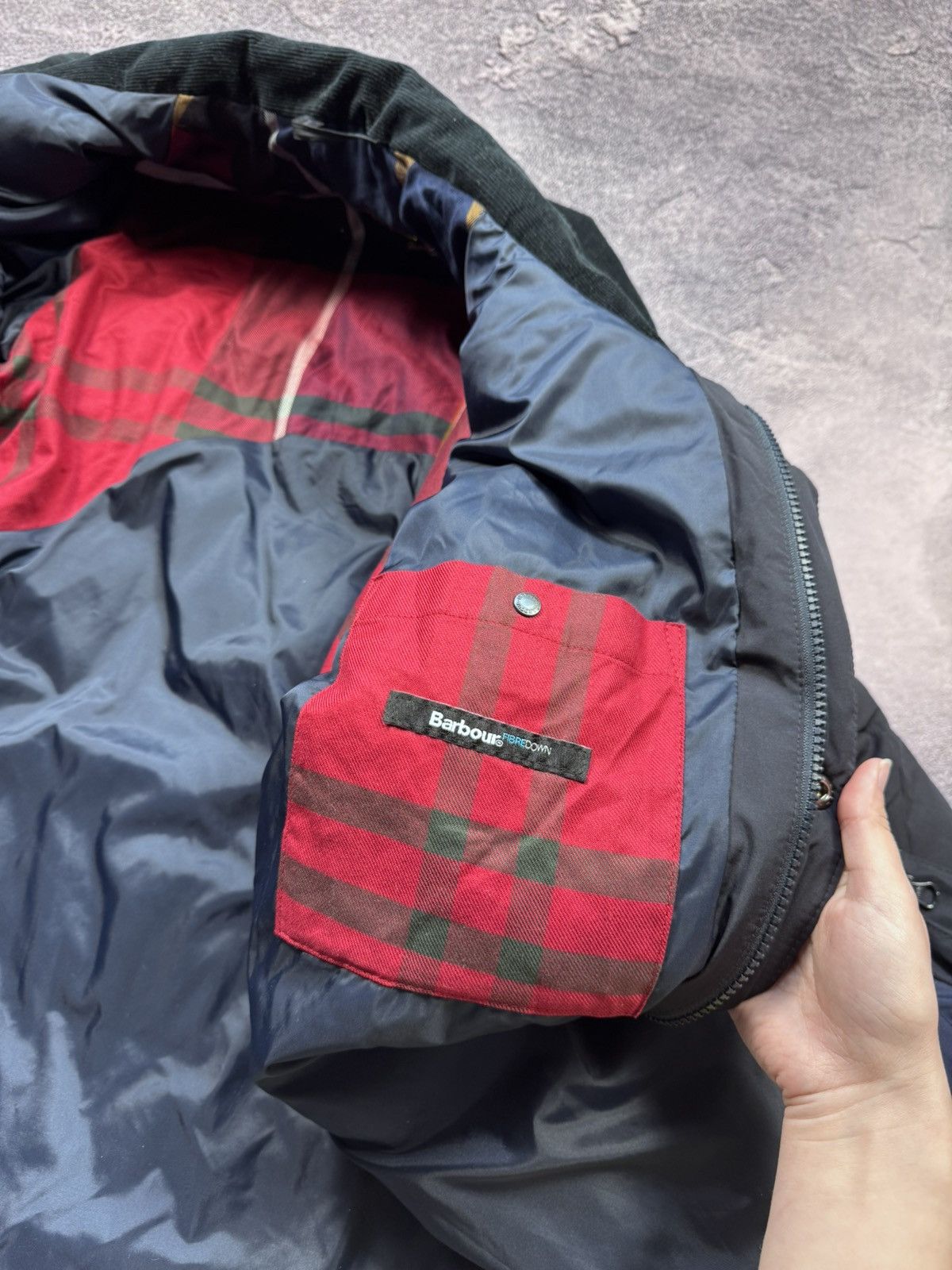 Barbour Barbour Padded Jacket with Corduroy Panels Size US M / EU 48-50 / 2 - 7 Thumbnail