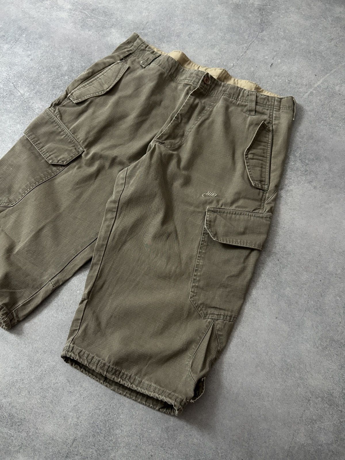 Nike × Vintage Vintage Nike Cargo shorts mens rare y2k Size US 34 / EU 50 - 3 Thumbnail