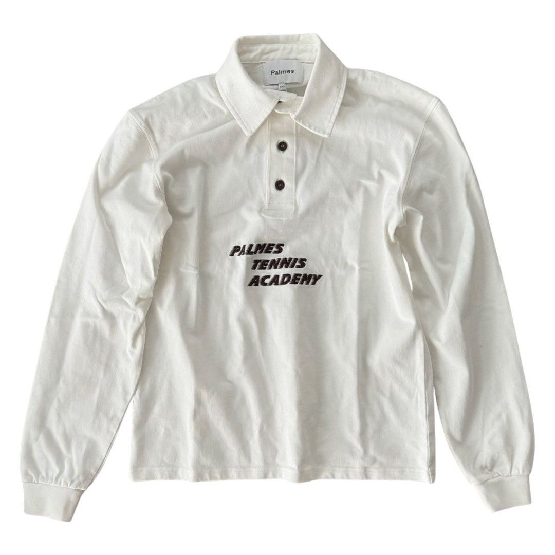 Palmes Palmes Off-White 'Academy' Rugby Polo Size XXS / US 00 / IT 34 - 1 Thumbnail