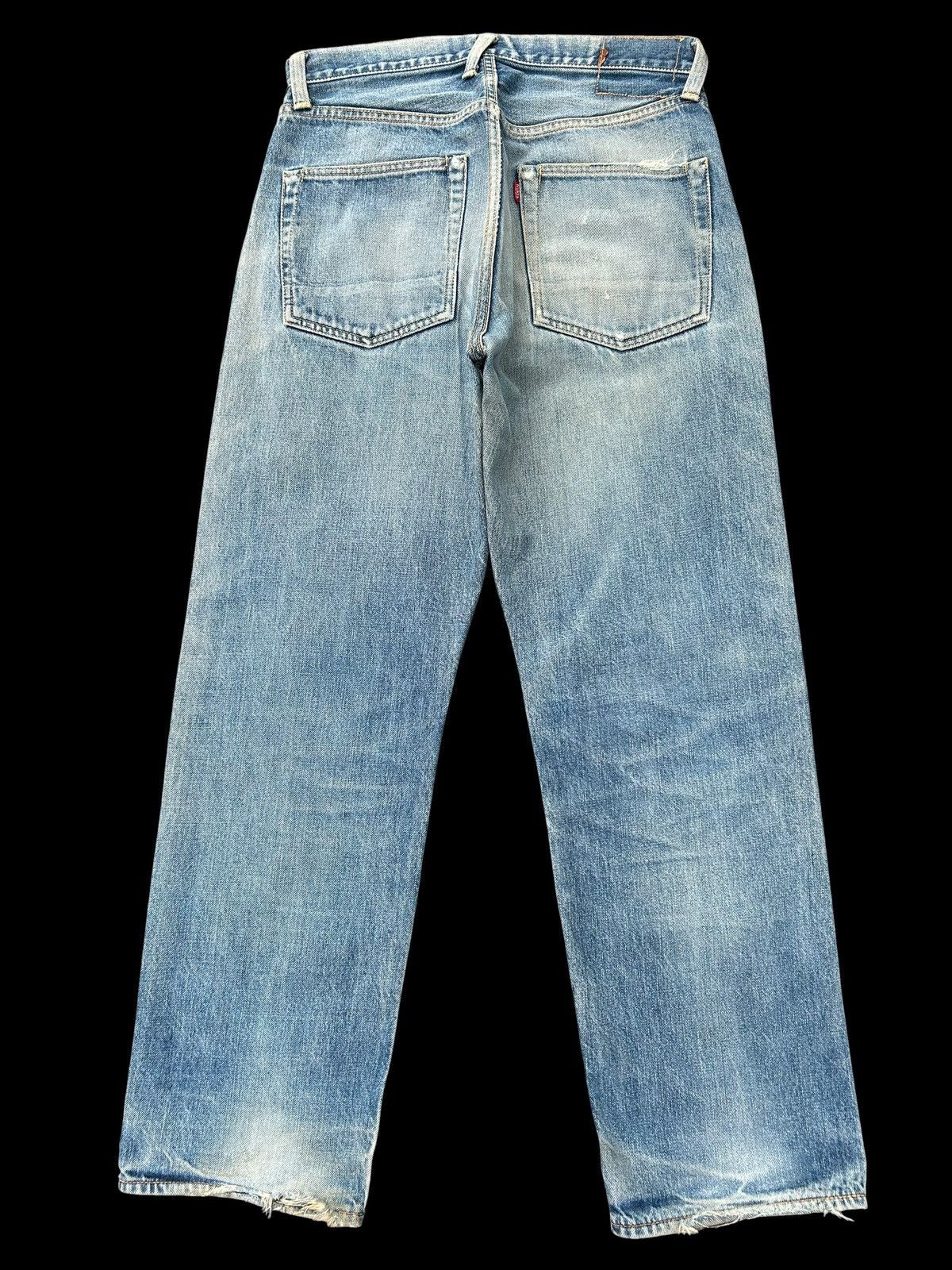 Kapital Vintage Evis Selvedge Distressed Denim Jeans Size US 32 / EU 48 - 3 Thumbnail