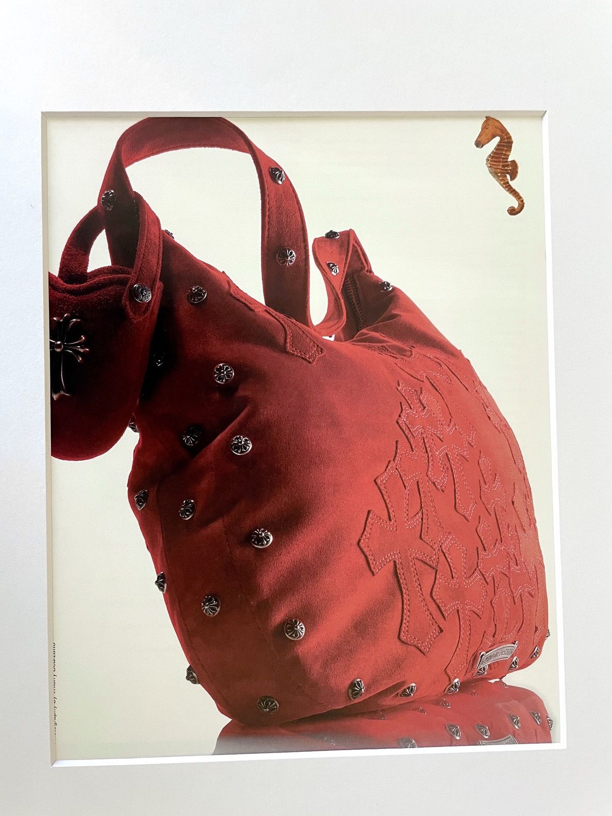 Chrome Hearts Chrome Hearts 11x14 purses bags Sealed Matted Frame poster Size ONE SIZE - 2 Thumbnail