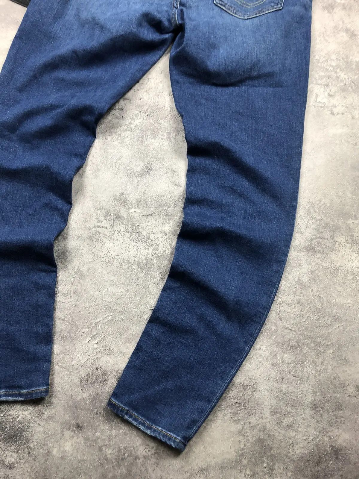 True Religion TRUE RELIGION Big Logo Denim Jeans Made in USA Streetwear Size 31" - 13 Thumbnail