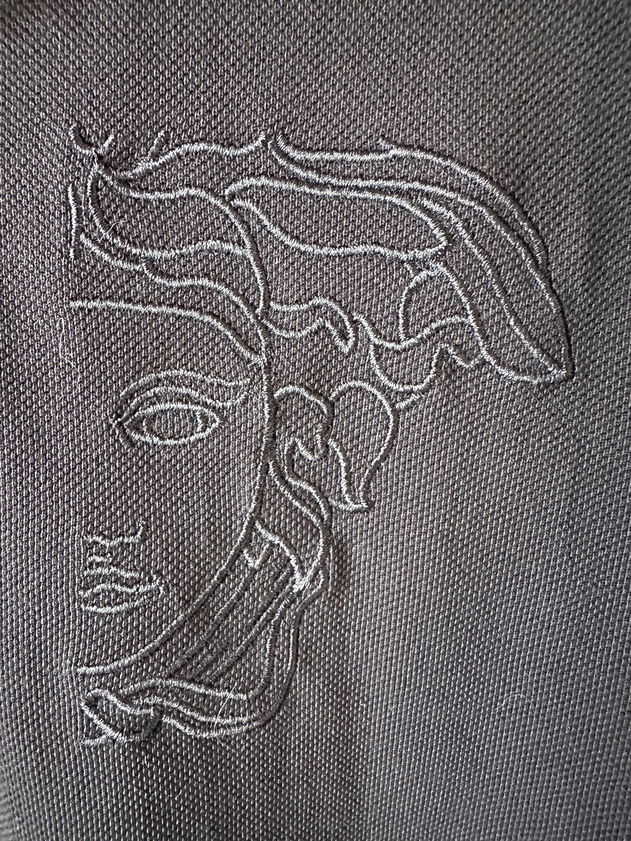 Versace Versace Collection Medusa Black Polo Shirt Short Sleeve Size US M / EU 48-50 / 2 - 4 Thumbnail