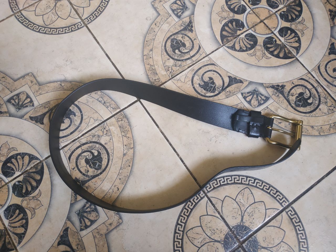 Polo Ralph Lauren Polo Ralph Lauren Leather Roller Buckle Belt 36/90 Black Size ONE SIZE - 17 Thumbnail