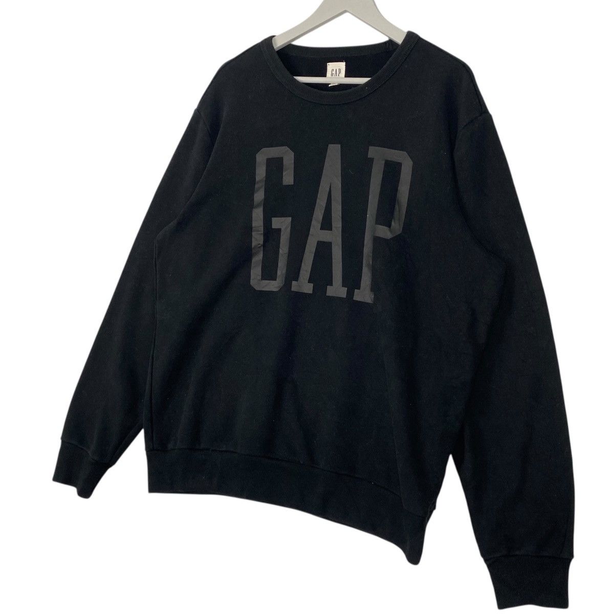 Other Vintage GAP Big Logo Printed Black Pullover Jumper Size L Size US L / EU 52-54 / 3 - 2 Thumbnail