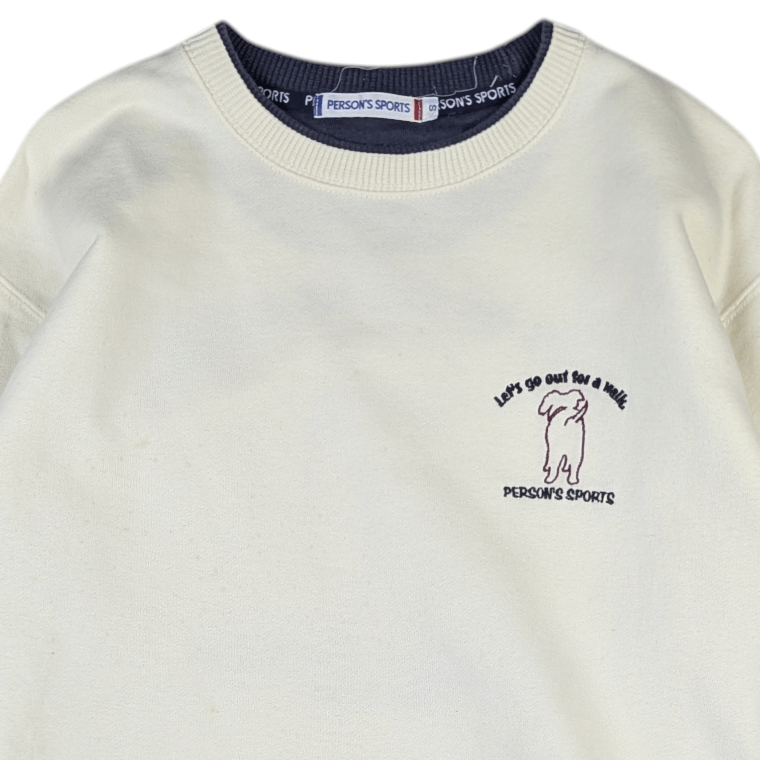 PERSON'S Vintage 90's PERSON'S SPORT Love Dogs Sportswear Sweatshirts Size US XS / EU 42 / 0 - 6 Thumbnail