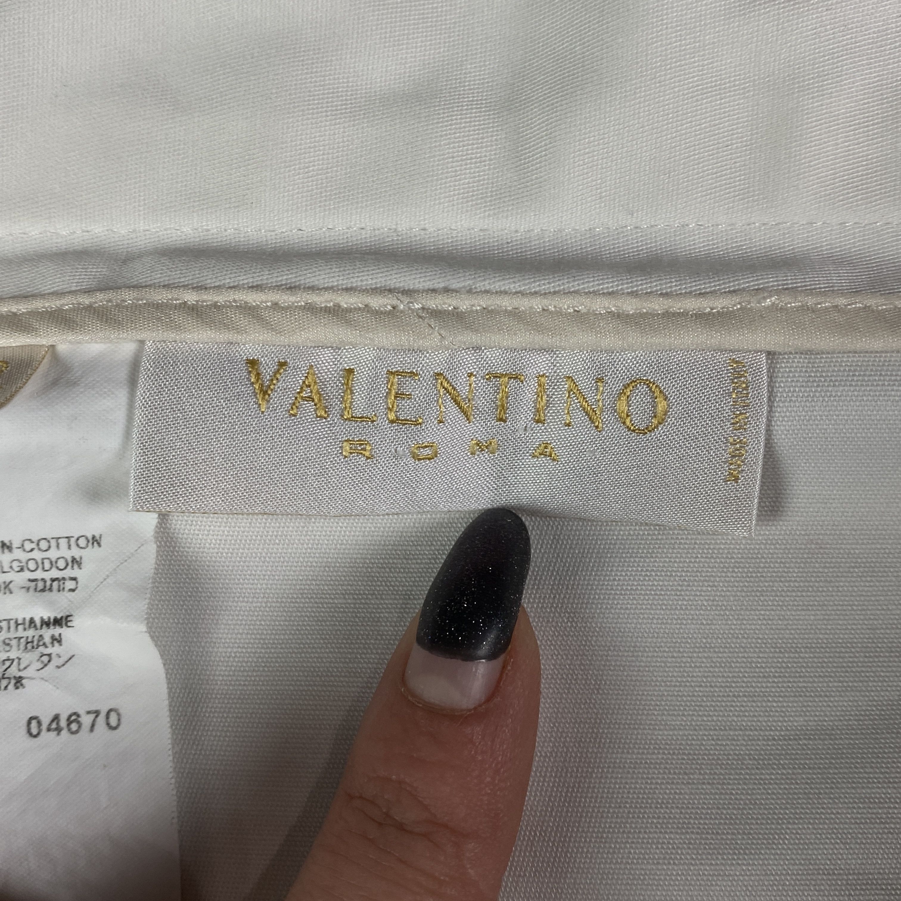 Valentino Womens Skirt Valentino Size 42/6 Size 42" / US 20 - 5 Thumbnail