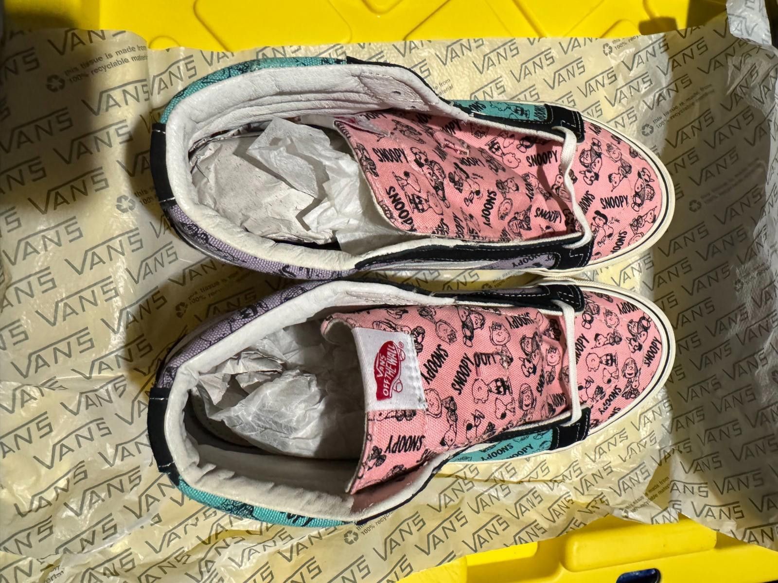 Vans Size 11.5 - Peanuts x Vans Vault OG Sk8 Hi Snoopy Size US 11.5 / EU 44-45 - 3 Thumbnail