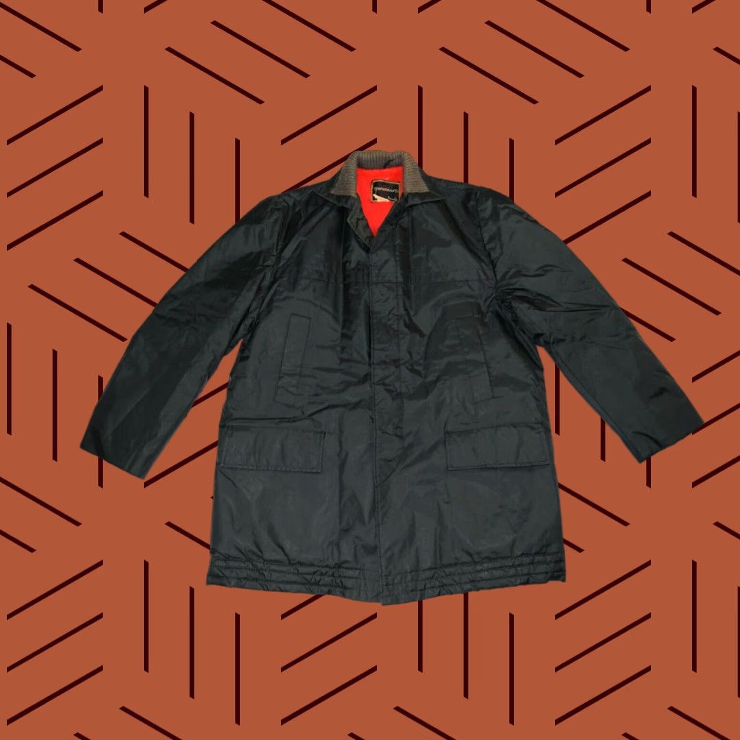 Rains VINTAGE 60S TOWNCRAFT PENNEYS JACKET SHERPA LINED RAIN CHIN STRAP SZ 42 NYLON Size US XS / EU 42 / 0 - 1 Thumbnail