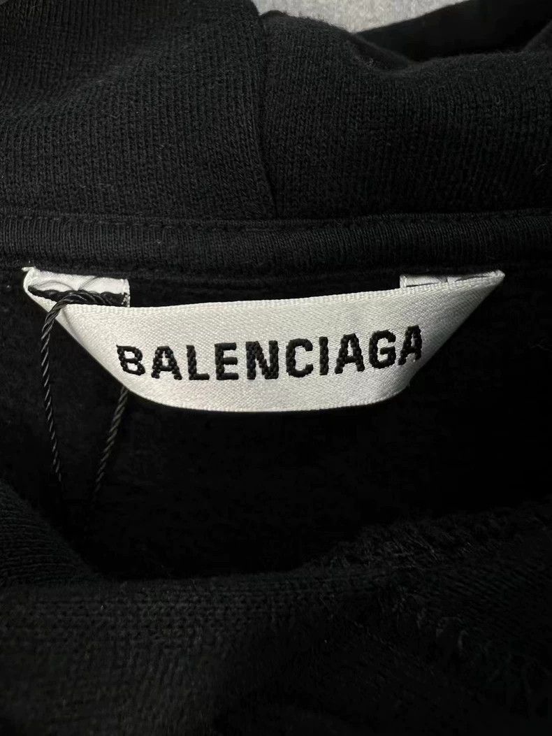 Balenciaga Balenciaga Double B embroidered LOGO hoodie 2501-Nextarrow Size US XS / EU 42 / 0 - 4 Thumbnail