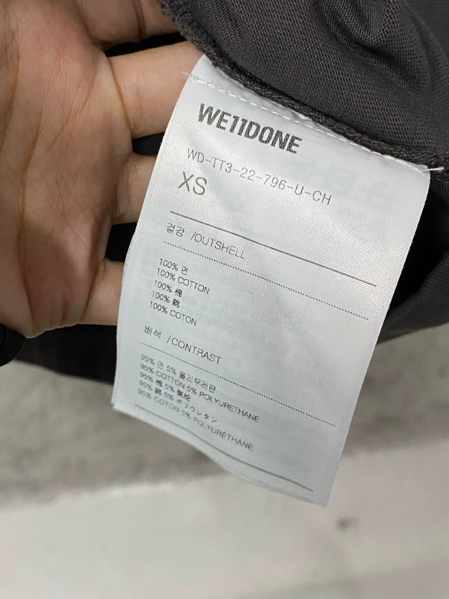 WE11DONE we11 done long sleeve XS new Size XS / US 0-2 / IT 36-38 - 6 Thumbnail