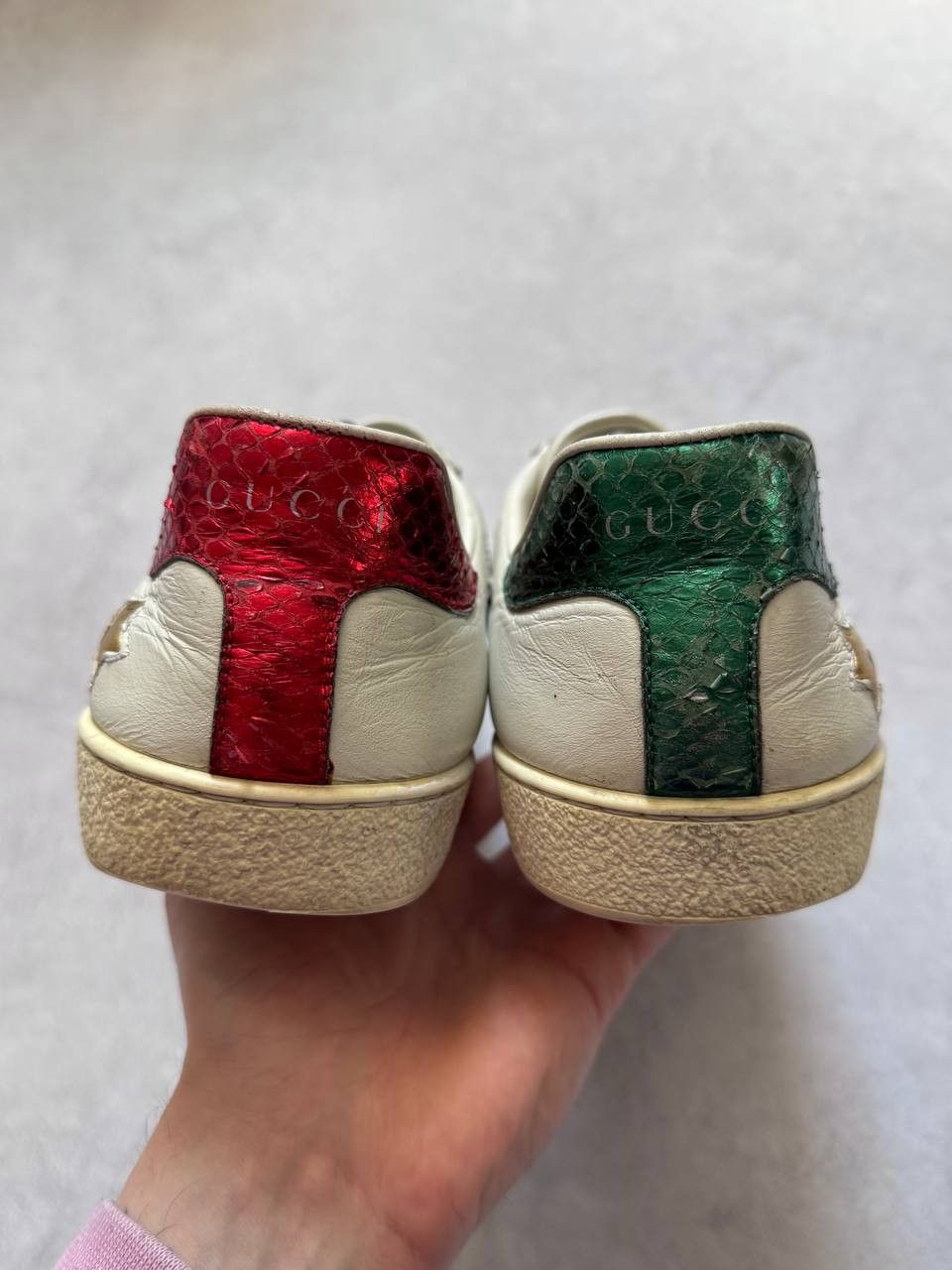 Gucci Gucci Ace Star Shoes Size US 8.5 / EU 41-42 - 7 Thumbnail