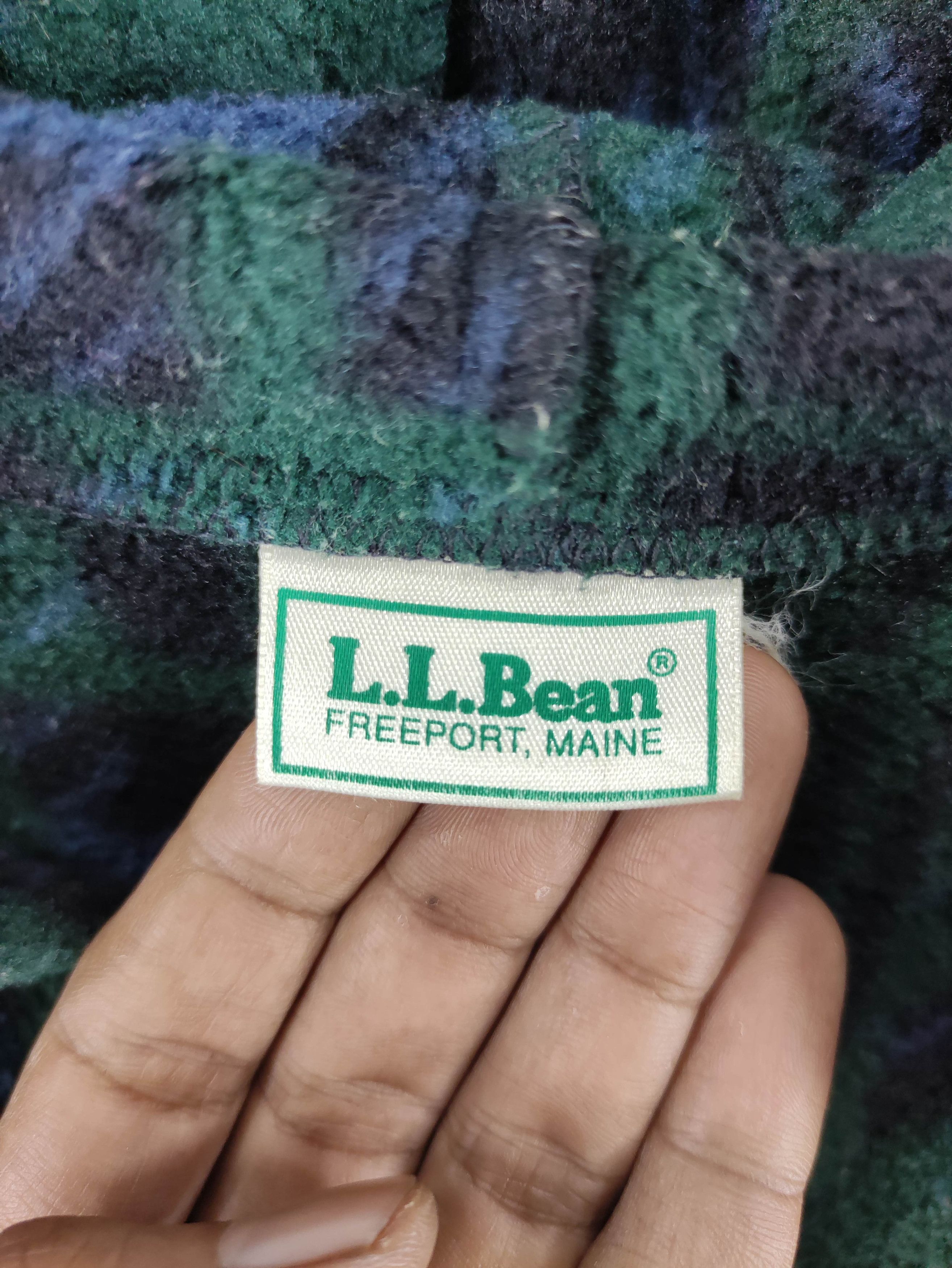 L.L. Bean Vintage L.L. Bean Sweater Hoodie Fleece Zipper Size US L / EU 52-54 / 3 - 4 Thumbnail