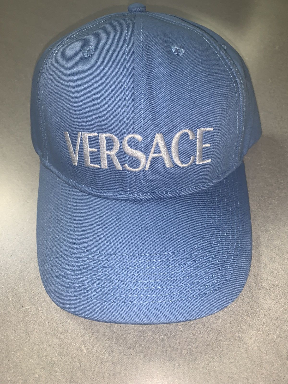 image of Mens Versace Mens Womens Baseball Hat Cap Size 59 in Baby Blue