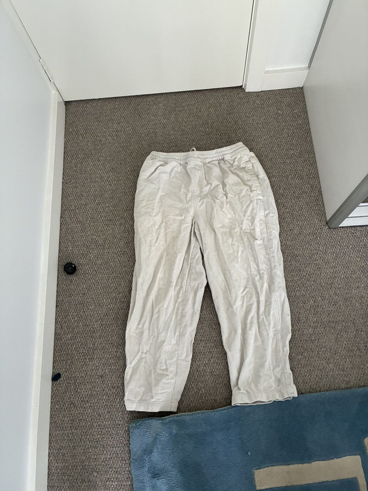 Other Vintage White Corduroy Pants Size US 34 / EU 50 - 1 Thumbnail