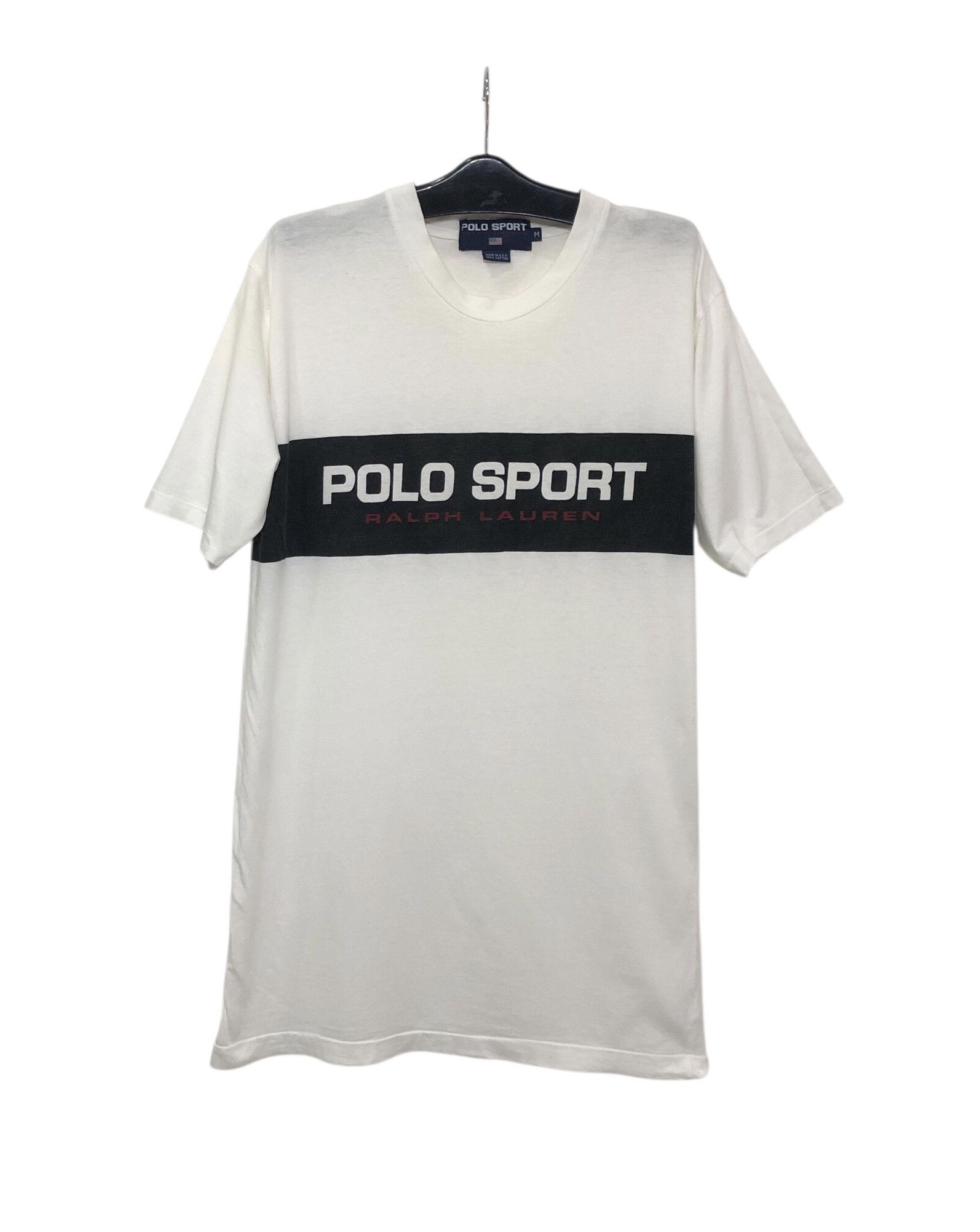 Polo Ralph Lauren Vintage Polo Sport Ralph Lauren Made in USA Tee (Size M) Size US M / EU 48-50 / 2 - 1 Thumbnail