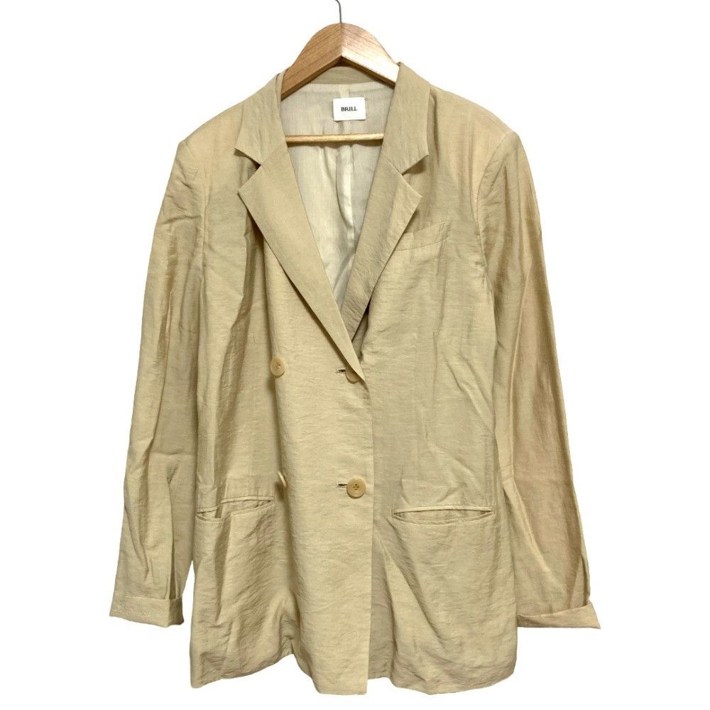 Other Other BRILL Linen Blend Double Breasted Tailored Jacket Textile Outerwear DUTY FREE for USA Size ONE SIZE - 1 Thumbnail