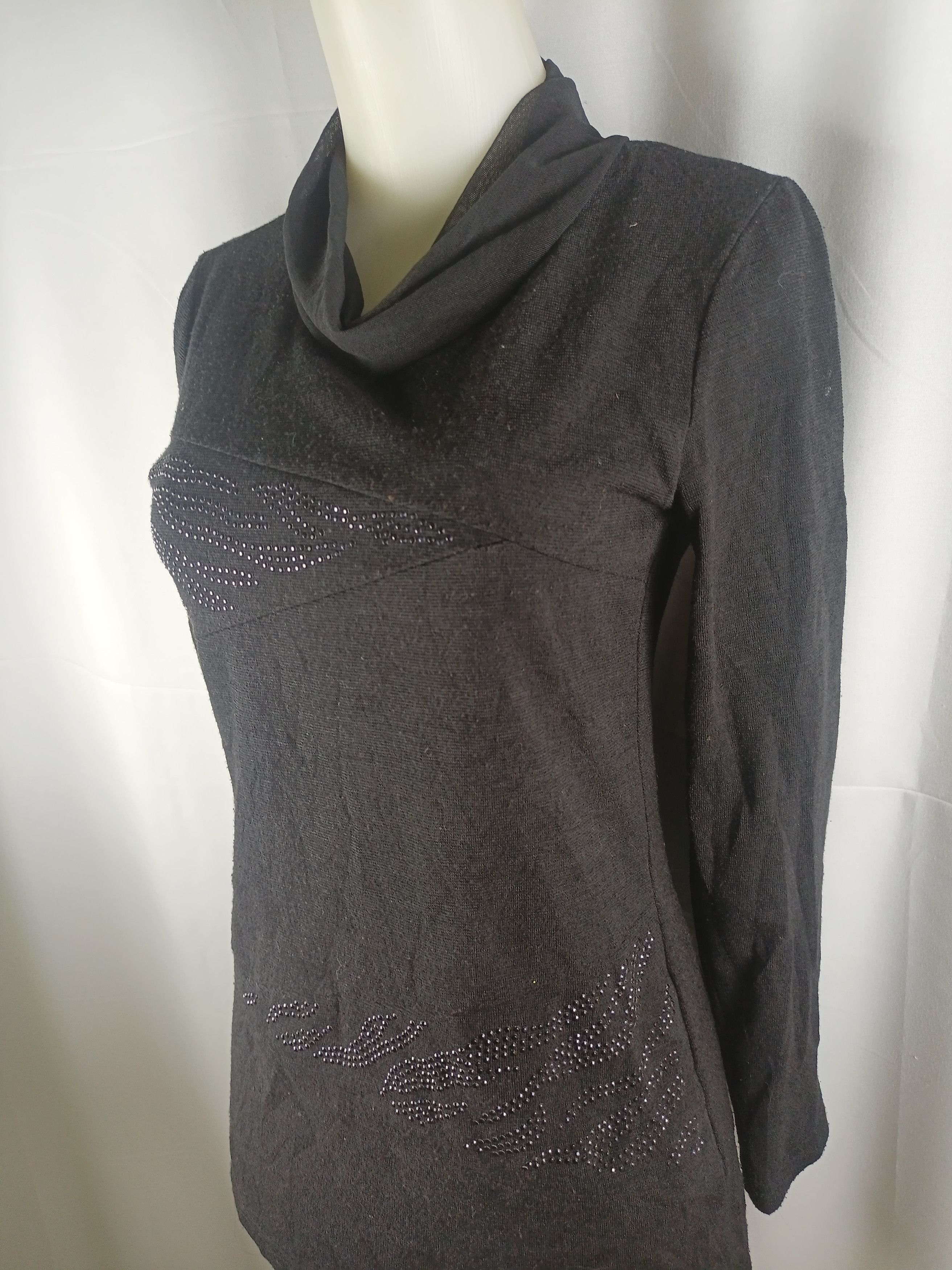 Designer × Japanese Brand Eclair by Hui Cowl Neck Long Sleeve Size M / US 6-8 / IT 42-44 - 4 Thumbnail