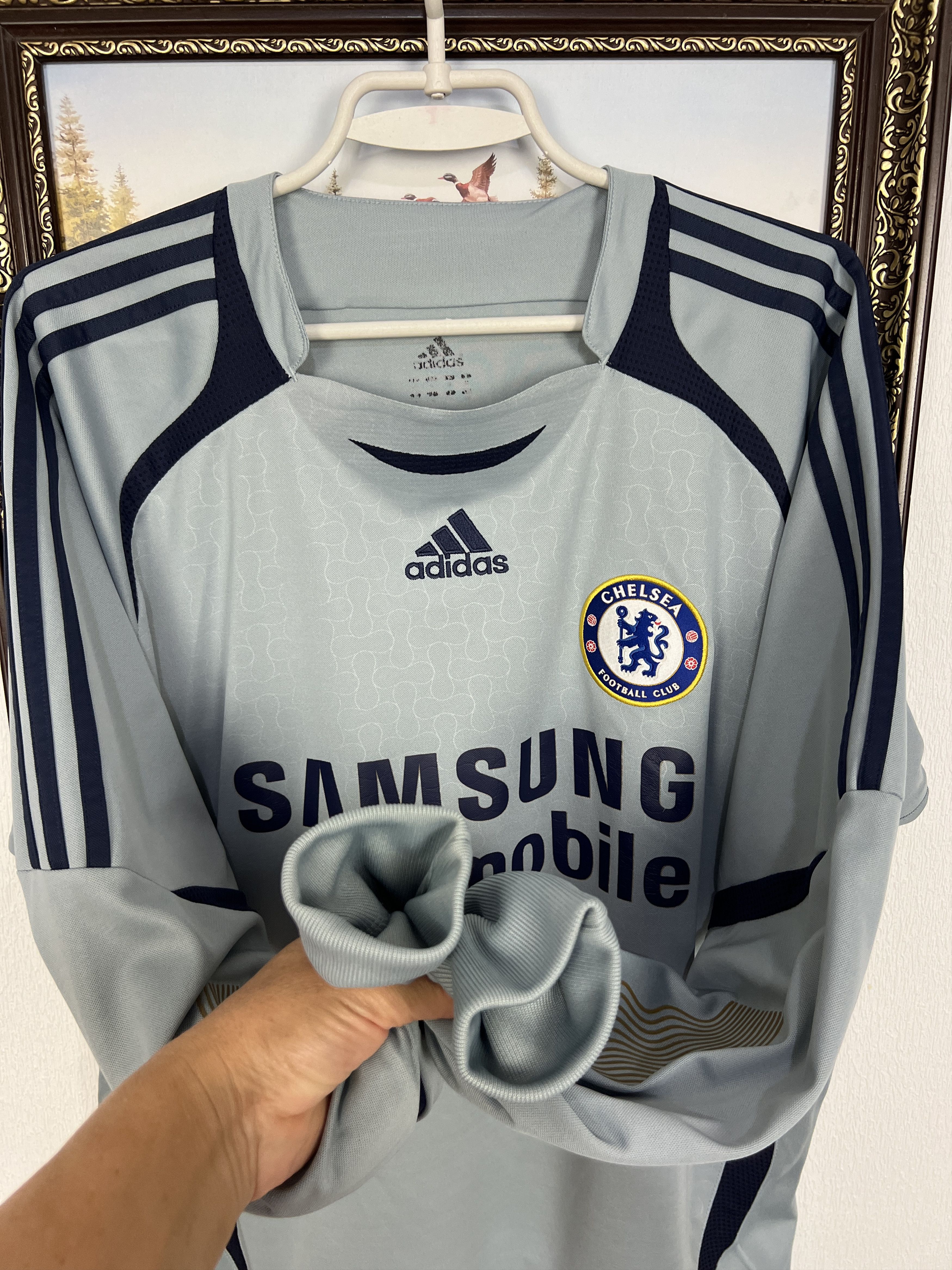 Adidas Chelsea Goalkeeper football shirt 2006 Soccer Adidas Jersey Size US L / EU 52-54 / 3 - 7 Thumbnail