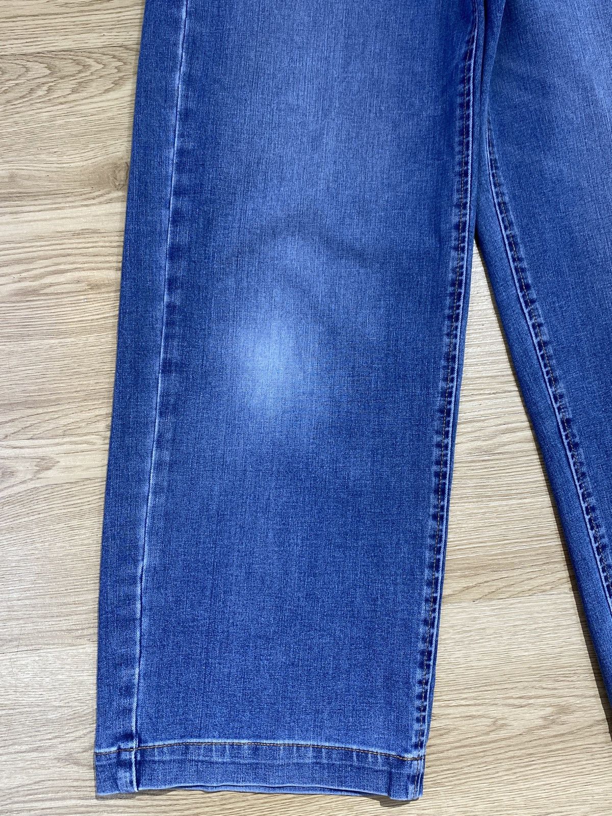 Japanese Brand Japanese Brand Acid Blue Wash Style Baggy Jeans Size US 28 / EU 44 - 7 Thumbnail