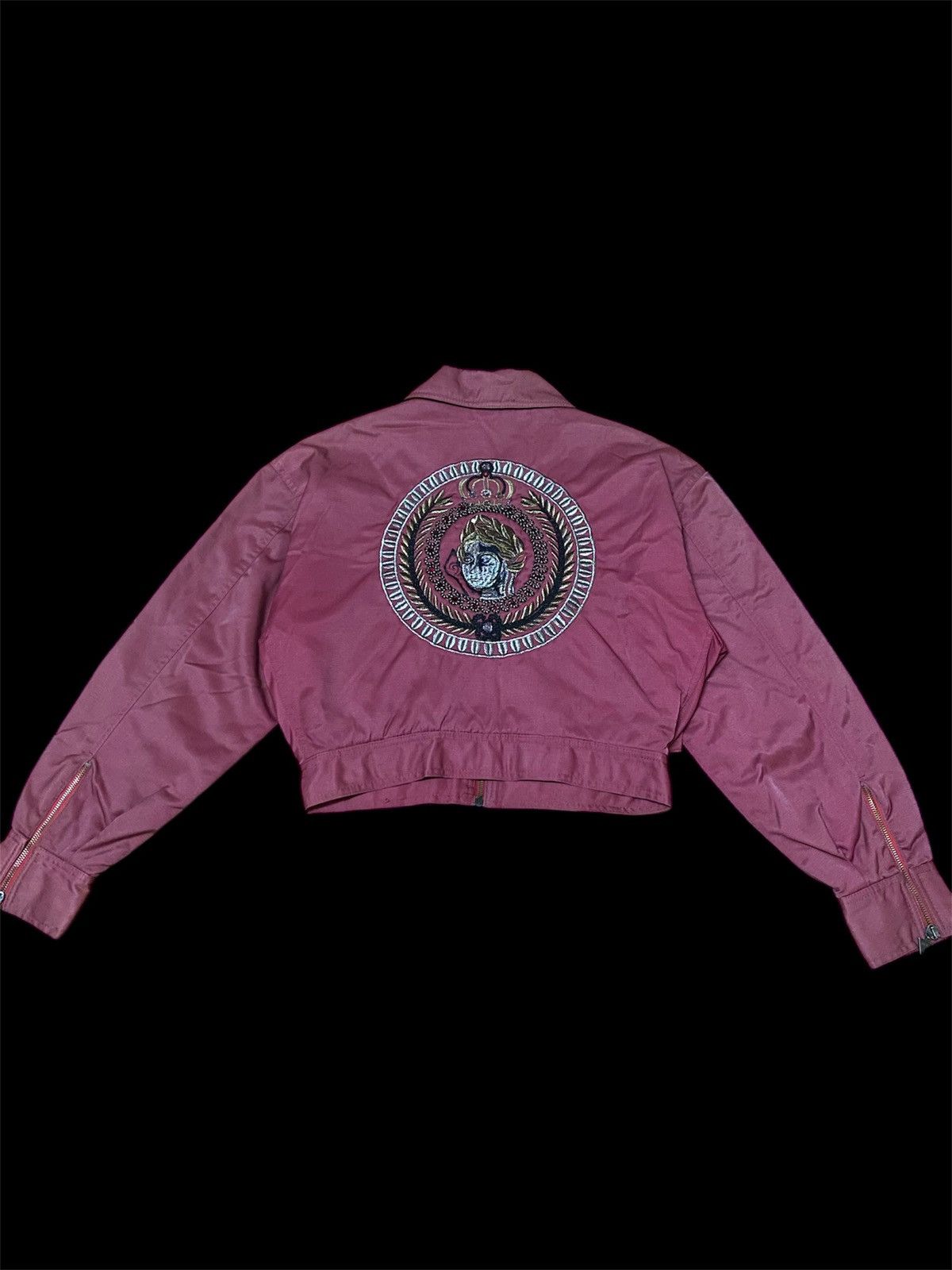 Versus Versace Vintage Versace Embroidered Medusa Big Logo Emperor Jacket Size US M / EU 48-50 / 2 - 2 Thumbnail