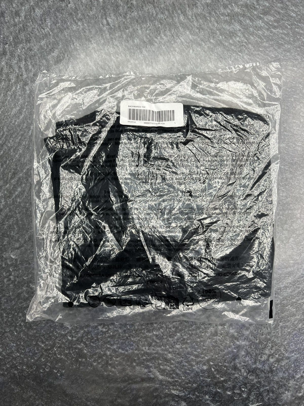 Supreme Supreme Backwards T-Shirt Size US L / EU 52-54 / 3 - 5 Thumbnail