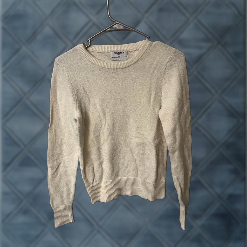 Old Navy Old Navy SoSoft Crewneck Tunic Sweater Heather Women's White Shirt Regular XS White Sweater Classic Womens Old Navy Size XS / US 0-2 / IT 36-38 - 1 Thumbnail