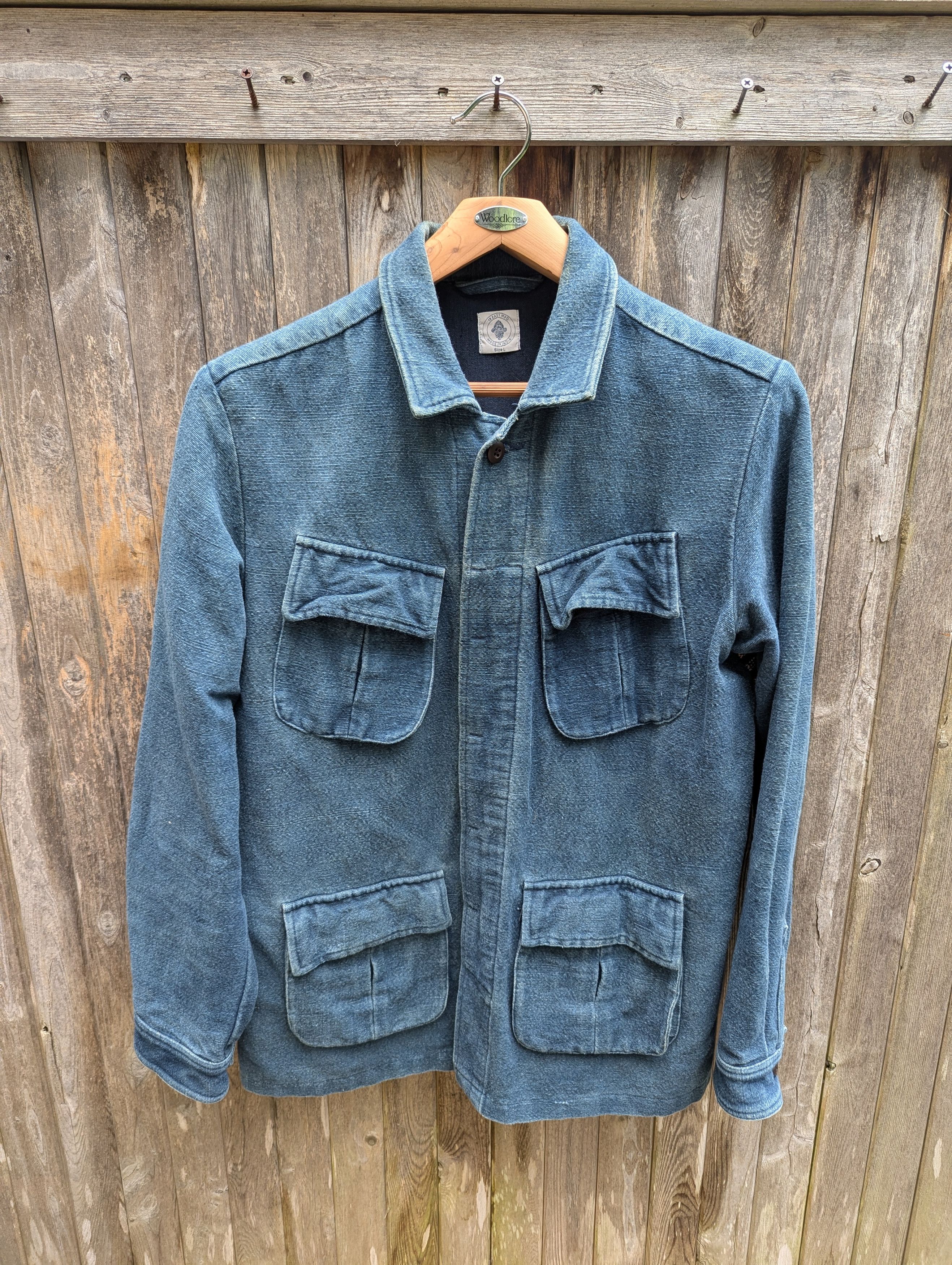 18 East Mandu Khadi Jungle Jacket - Leftover Bits, size Large Size US L / EU 52-54 / 3 - 1 Thumbnail
