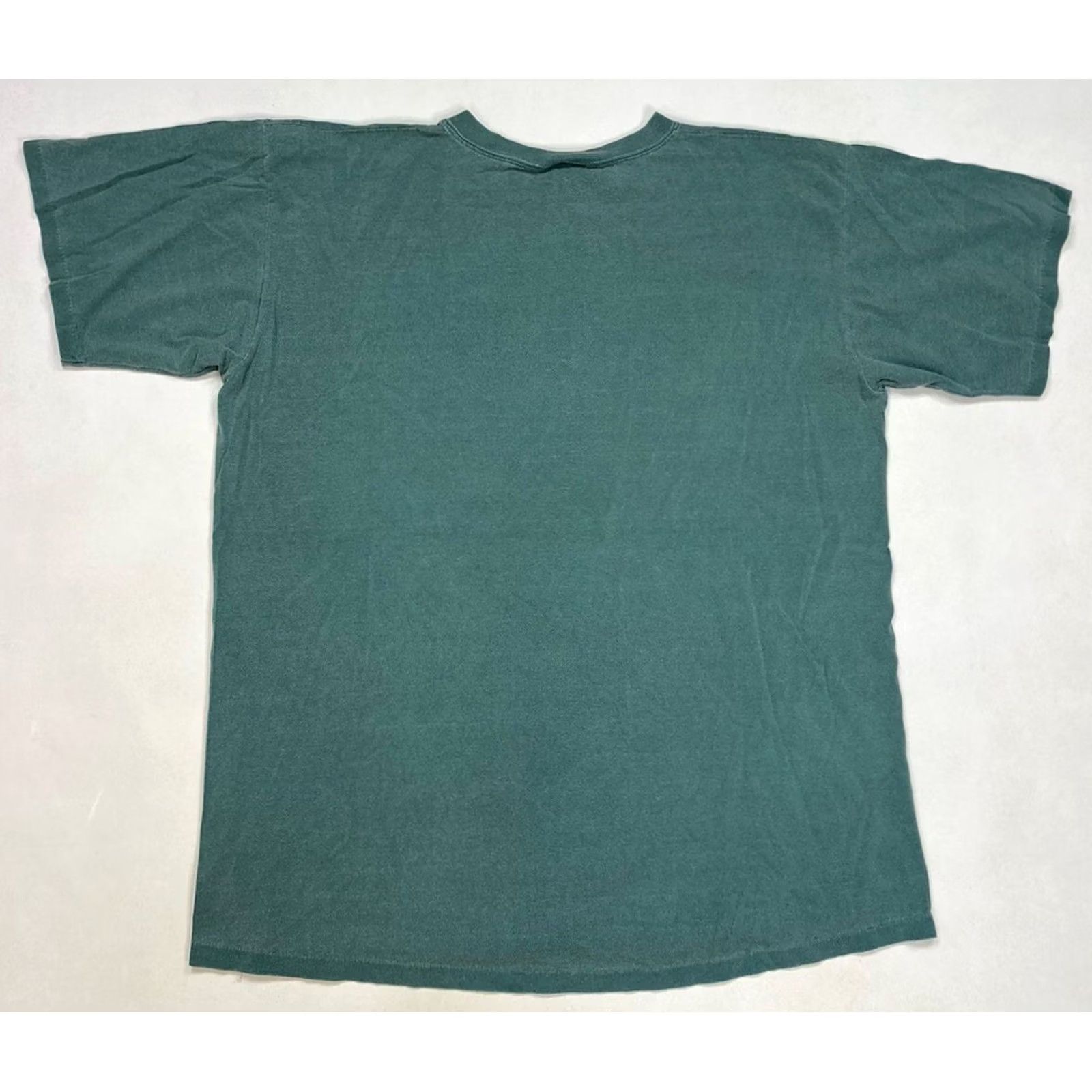 Vintage VINTAGE Badger Sportswear Nashville Tennessee Graphic T-shirt Men L Green 90s Single Stitch Shirt Adult Large 90s City USA Mens Size US L / EU 52-54 / 3 - 6 Thumbnail