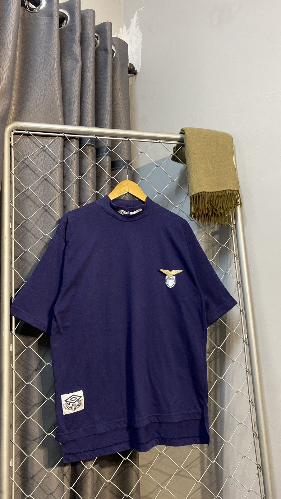 SS Lazio Umbro ネイビーシャツ SS Lazio Umbro ネイビーシャツ - メルカリ