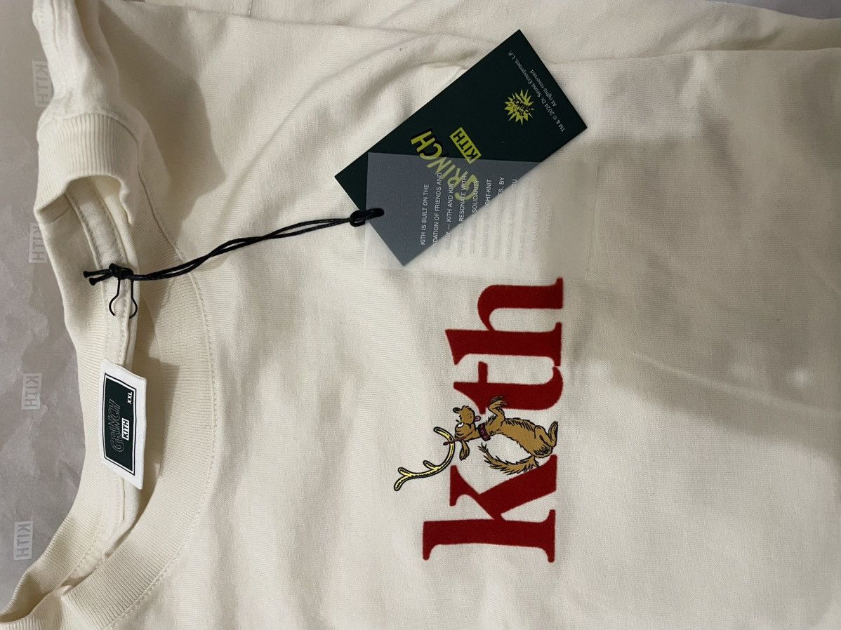 Kith Kith For The Grinch Max Serif Tee size XXL brand new in Size US XXL / EU 58 / 5 - 4 Thumbnail