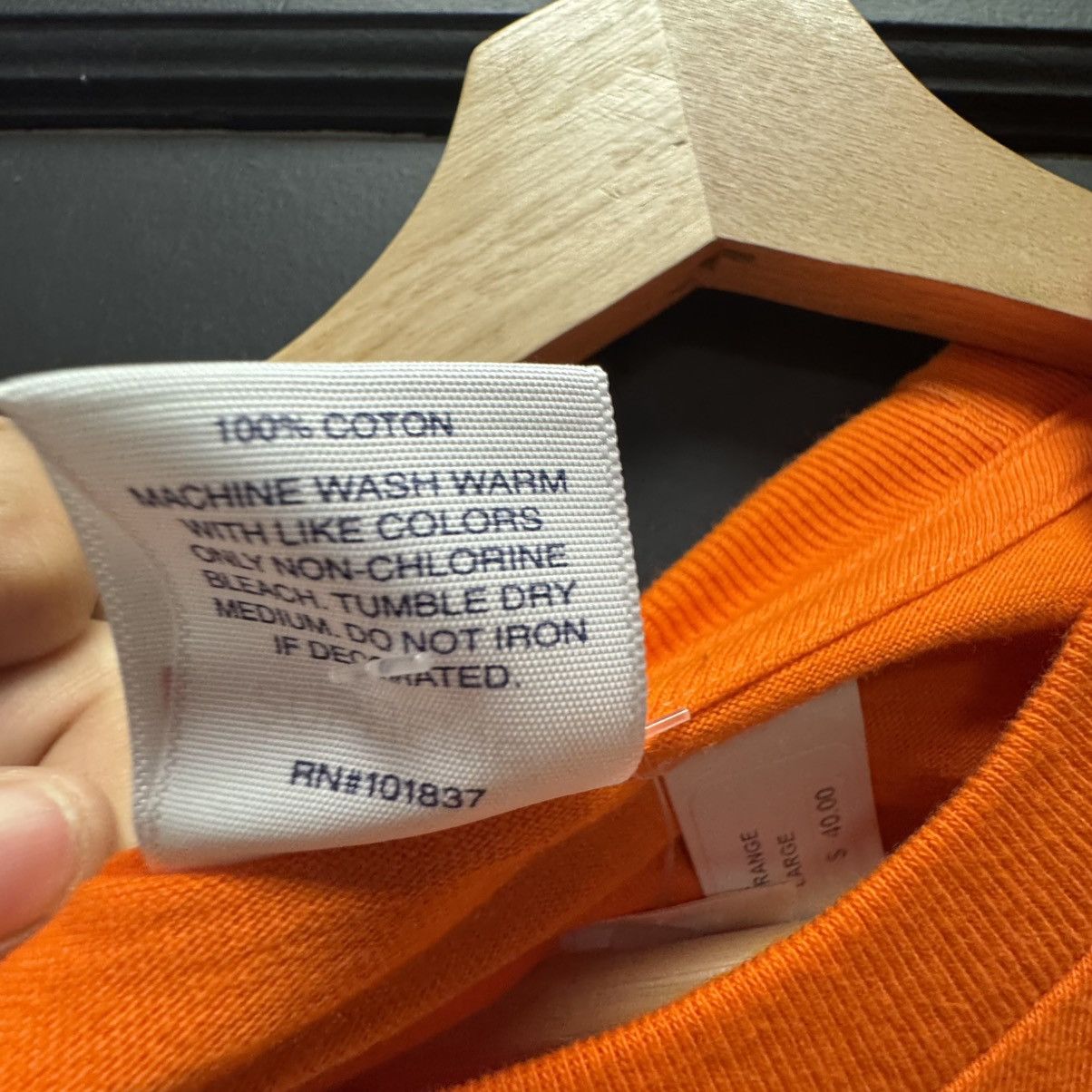 Supreme Supreme Prodigy Tee Orange Size US L / EU 52-54 / 3 - 4 Thumbnail
