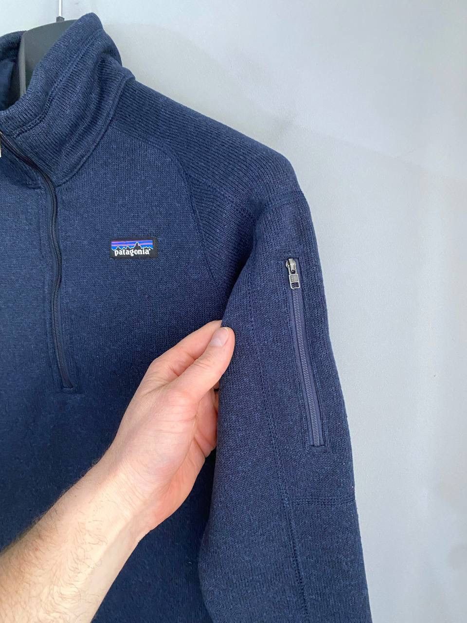 Patagonia Patagonia Better Women's 1/4 Zip Blue Fleece Sweatshirt, XS Size XS / US 0-2 / IT 36-38 - 4 Thumbnail