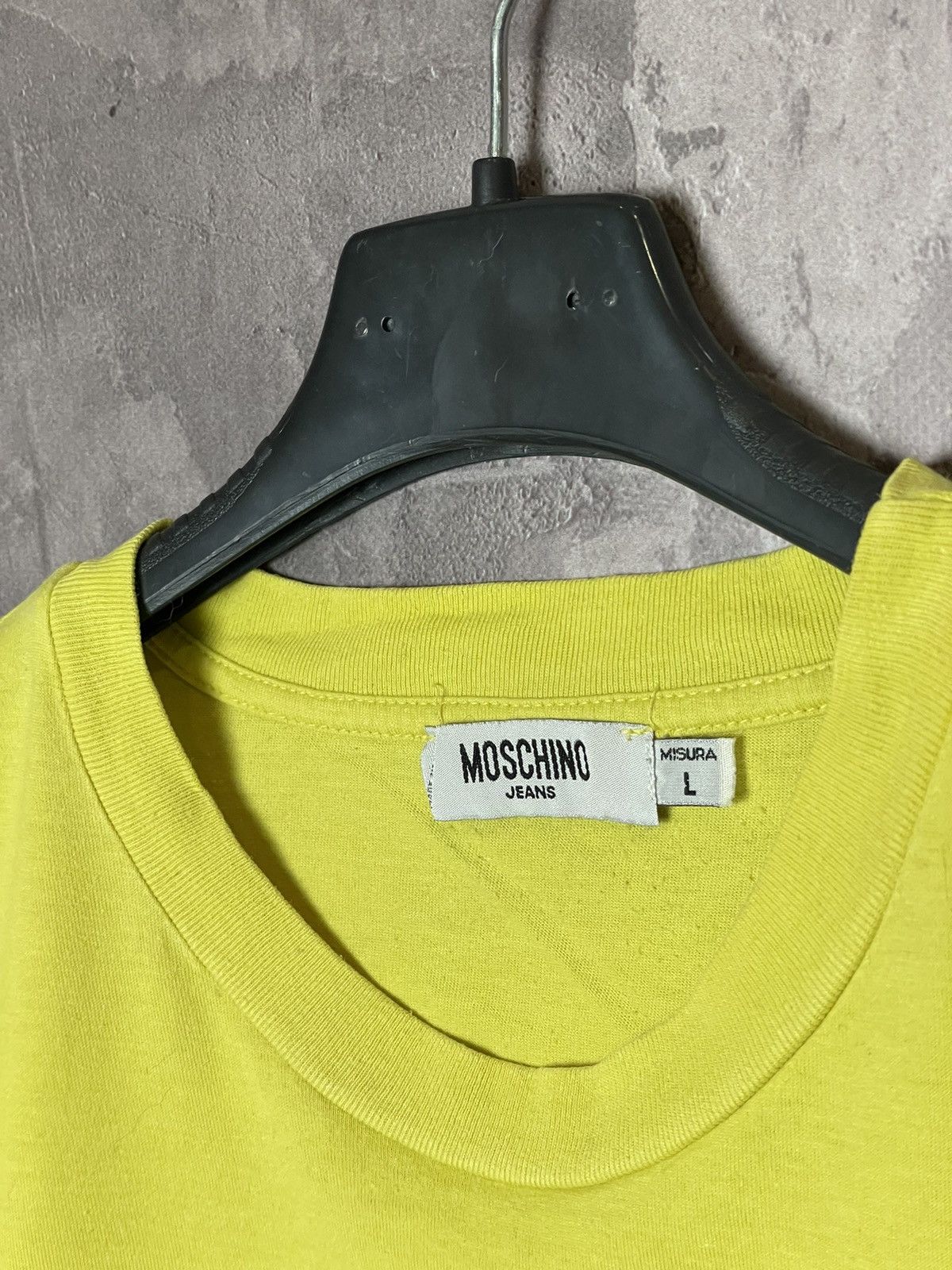 Designer × Moschino × Vintage Vintage Moschino Jeans Question Mark t shirt Size US L / EU 52-54 / 3 - 9 Thumbnail