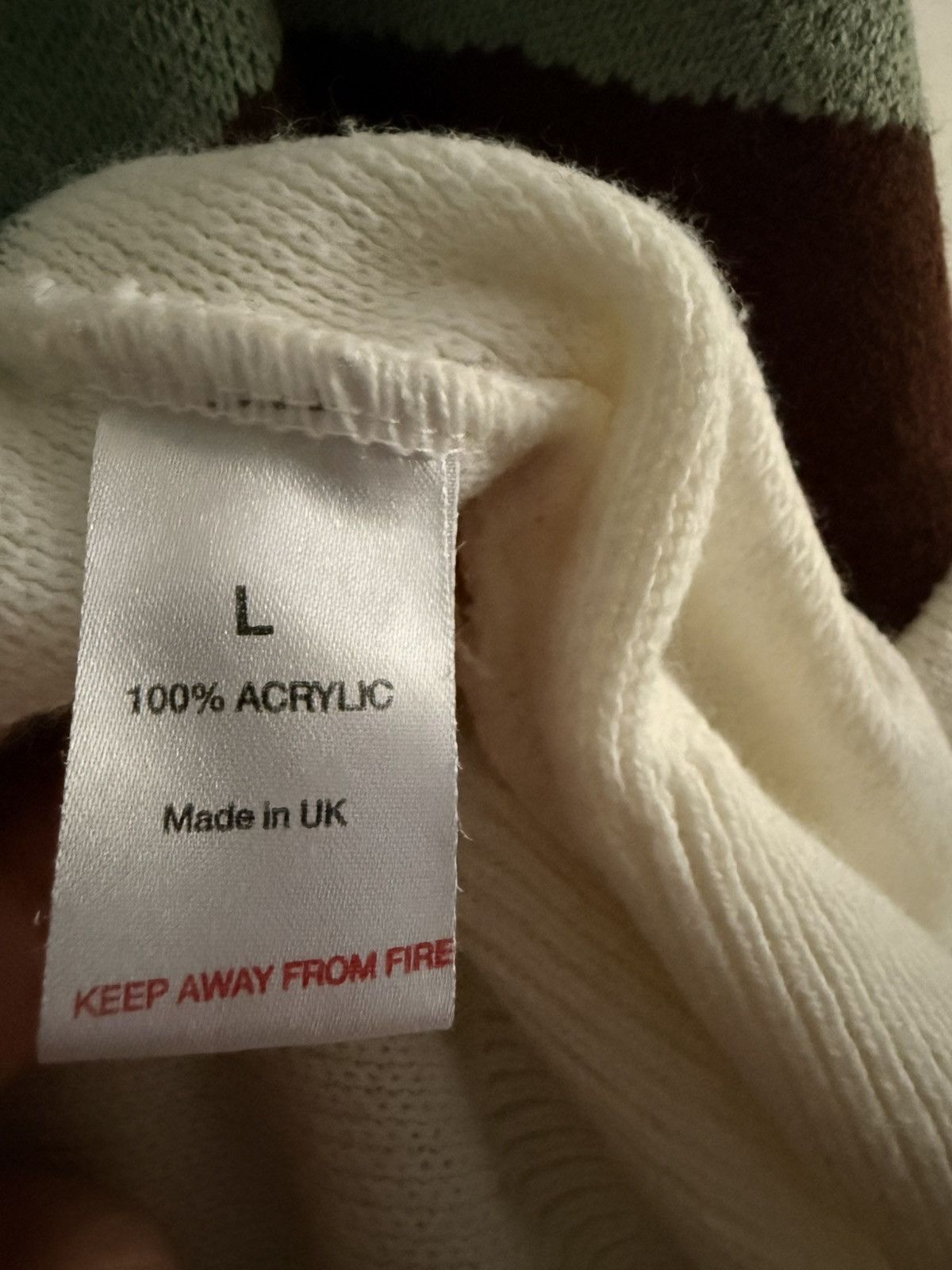 Other Sisters + Seekers Abstract Wavy Knit Sweater - L - Madein UK Size US L / EU 52-54 / 3 - 4 Thumbnail