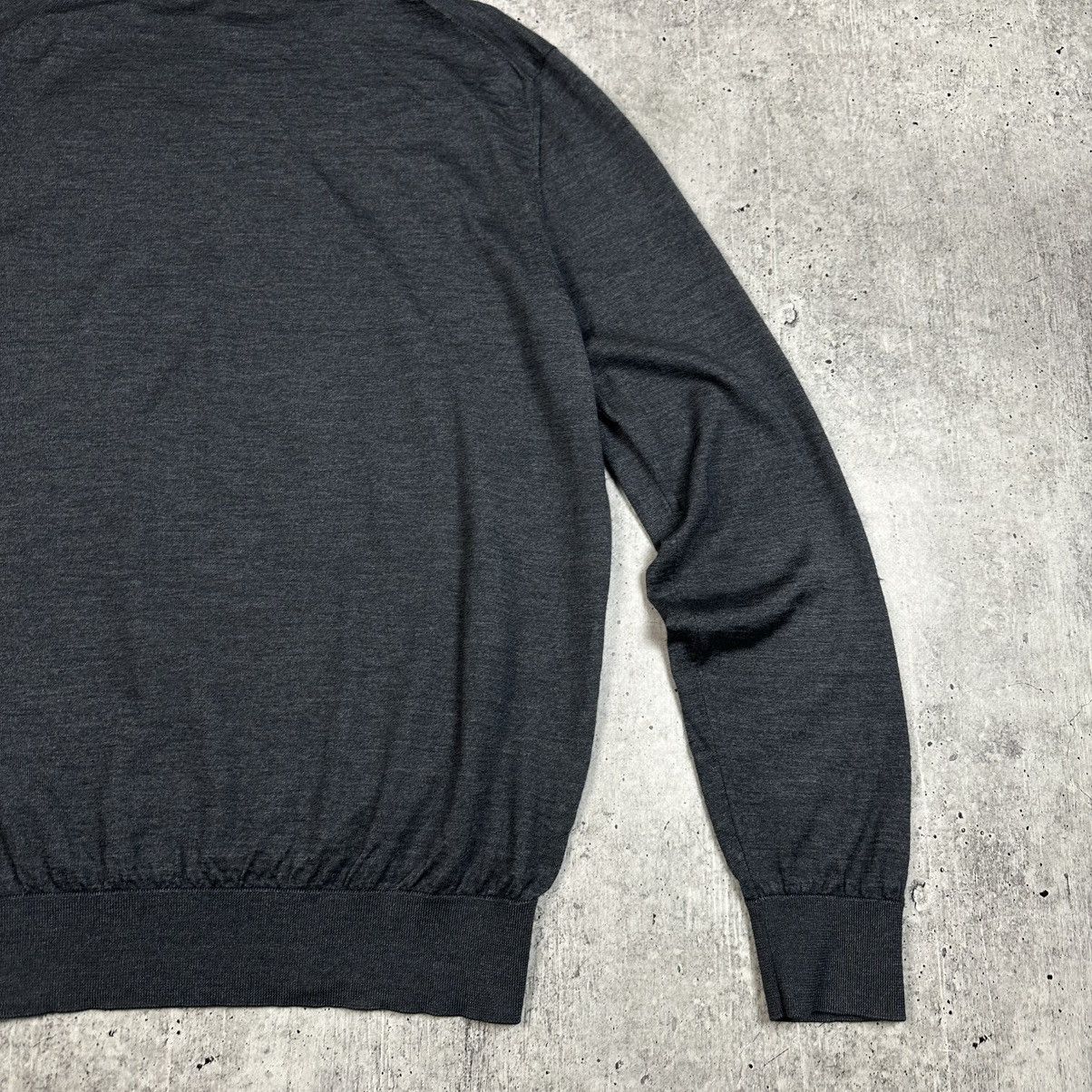 Ermenegildo Zegna Ermenegildo Zegna Polo Neck Jumper Sweater Cashmere Silk Size US L / EU 52-54 / 3 - 14 Thumbnail