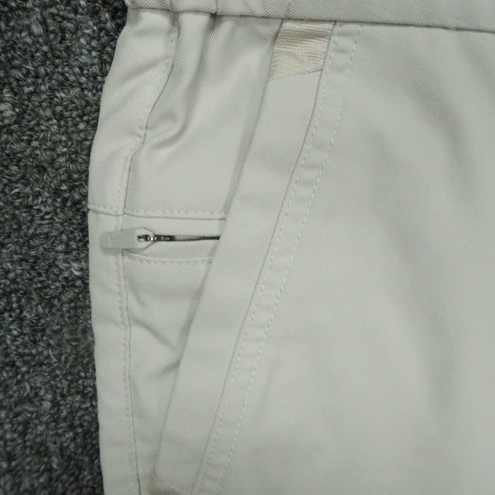 Vintage Jack Archer Pants Men 33x27 Gray Jetsetter Tech Chino Trouser Travel Size US 33 - 4 Thumbnail