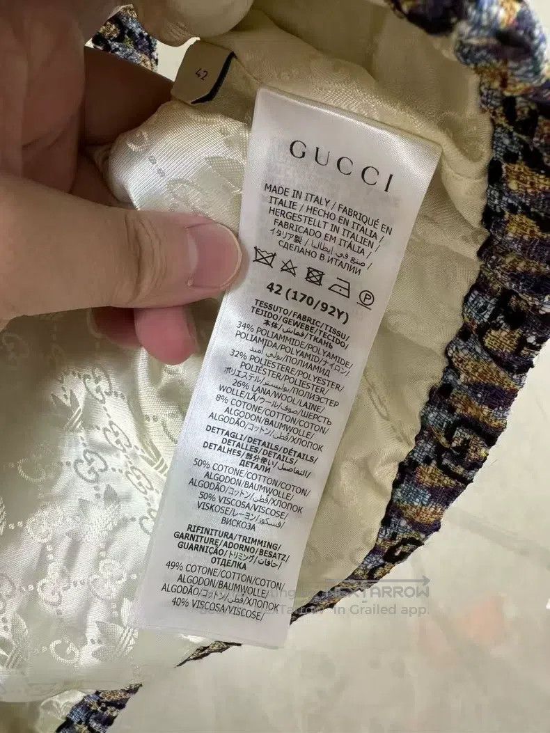 Gucci Gucci Co-branded full logo women's short hooded jacket Size M / US 6-8 / IT 42-44 - 4 Thumbnail