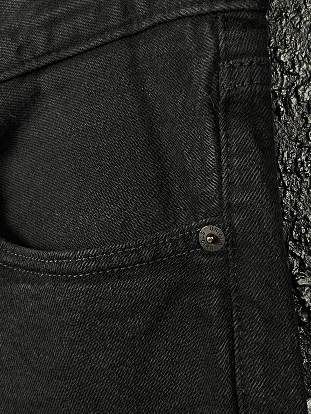 Uniqlo Uniqlo Black Denim Selvedge Jeans Men’s Size W33 L32 Size US 33 - 14 Thumbnail