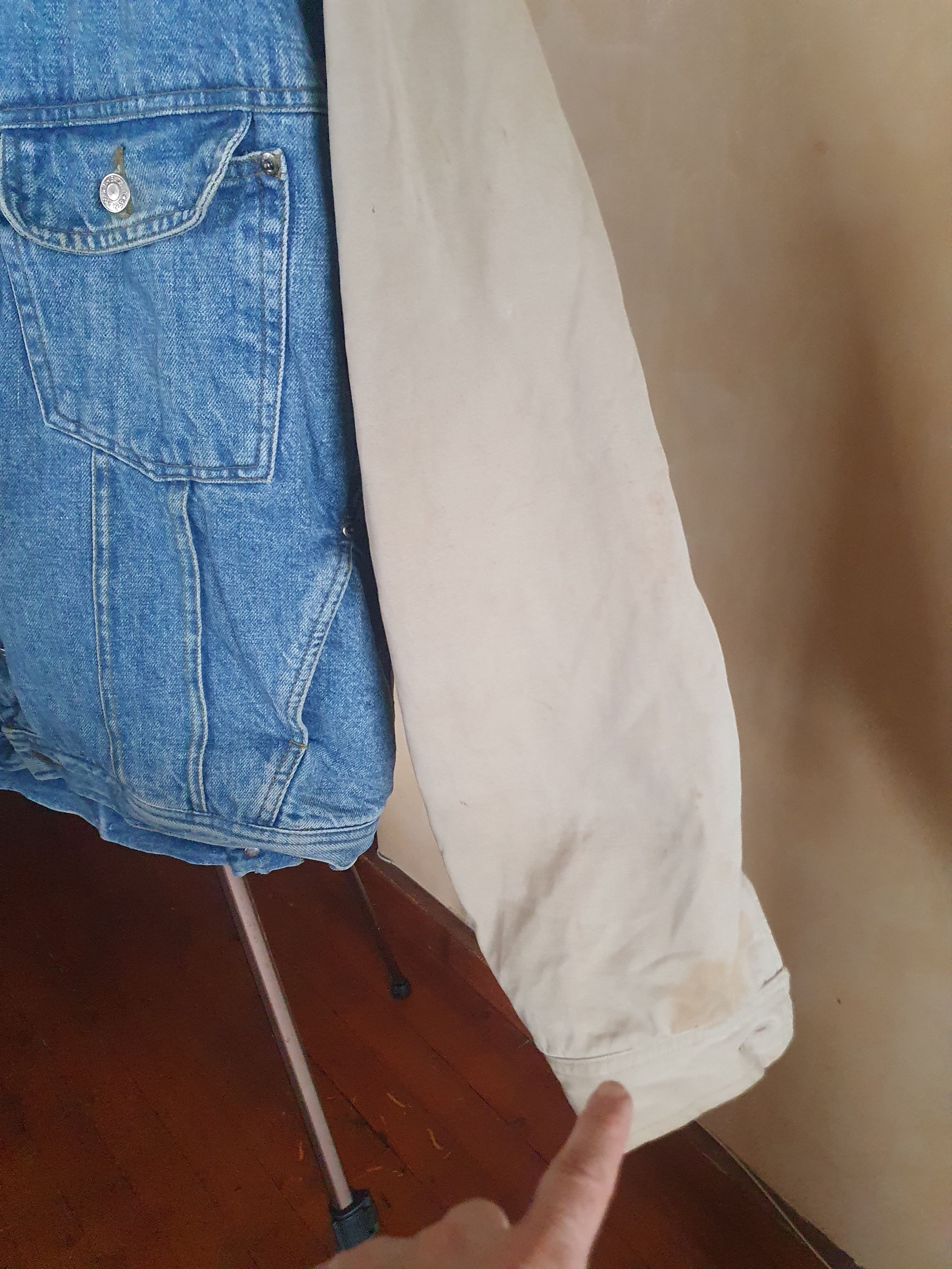 Gap × Vintage Gap Denim Trucker Jacket 2 Tone Vintage Quilted sz XL Size US XL / EU 56 / 4 - 11 Thumbnail