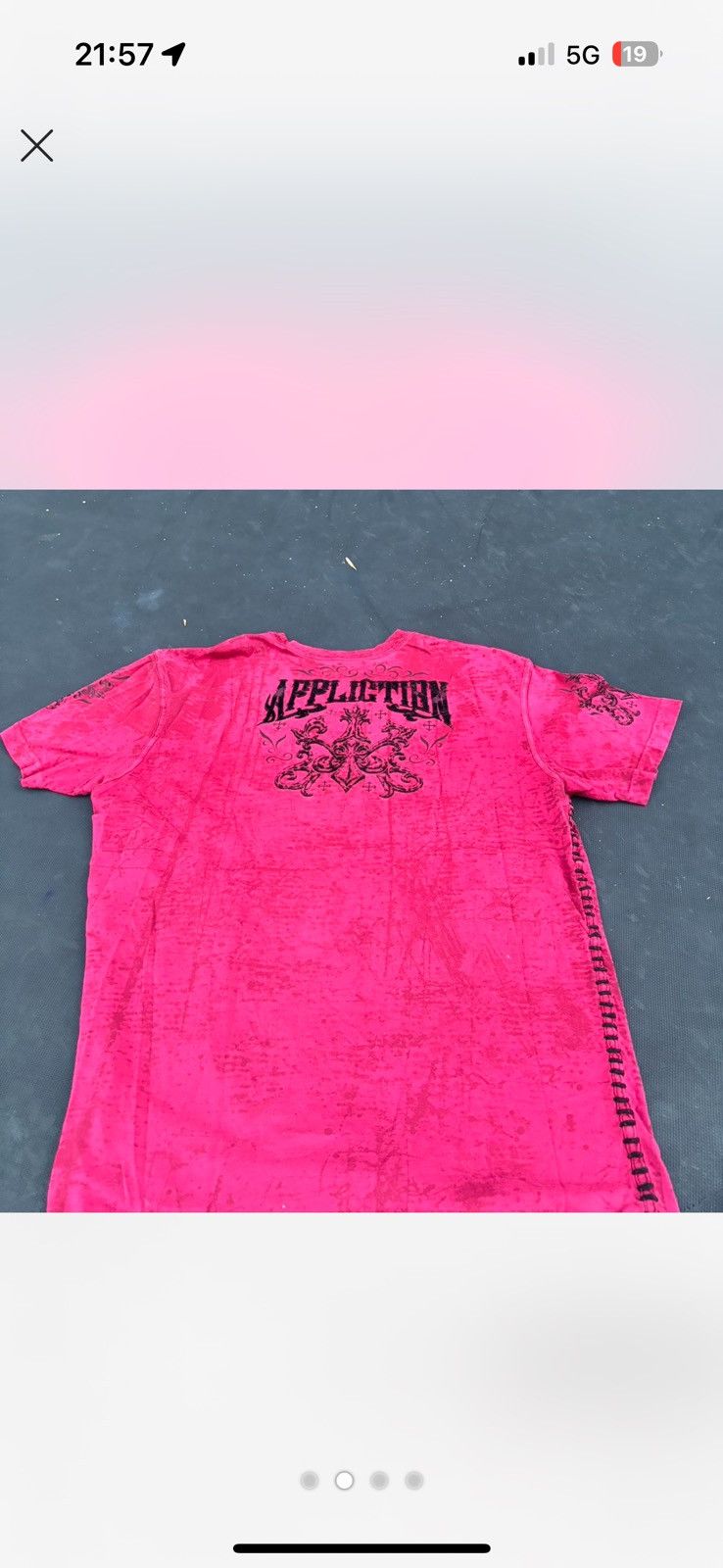 Affliction Vintage affliction maroon embroidered y2k shirt Size US XL / EU 56 / 4 - 2 Thumbnail